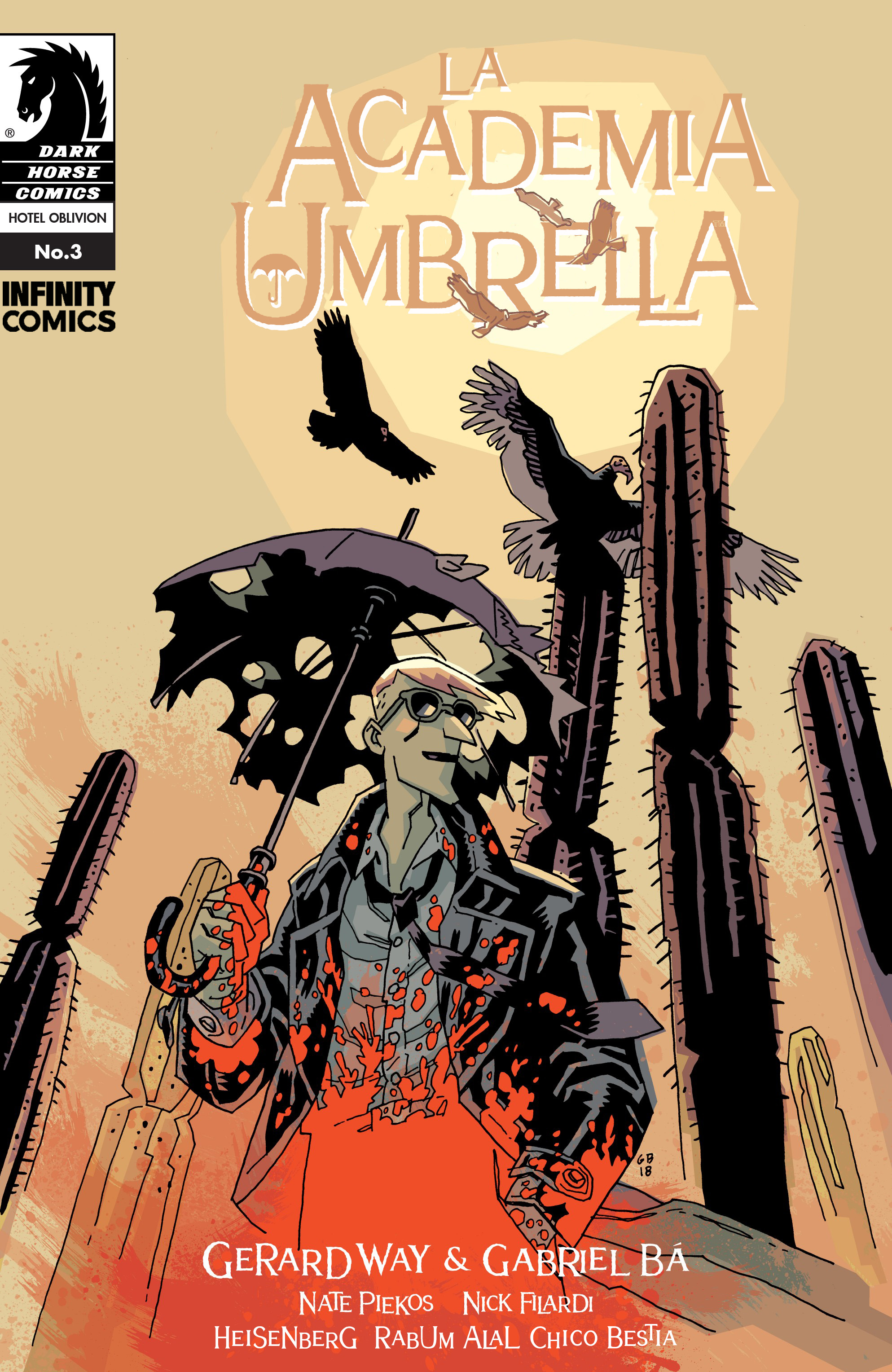 Carátula The Umbrella Acdemy vol 3 #03.cbr