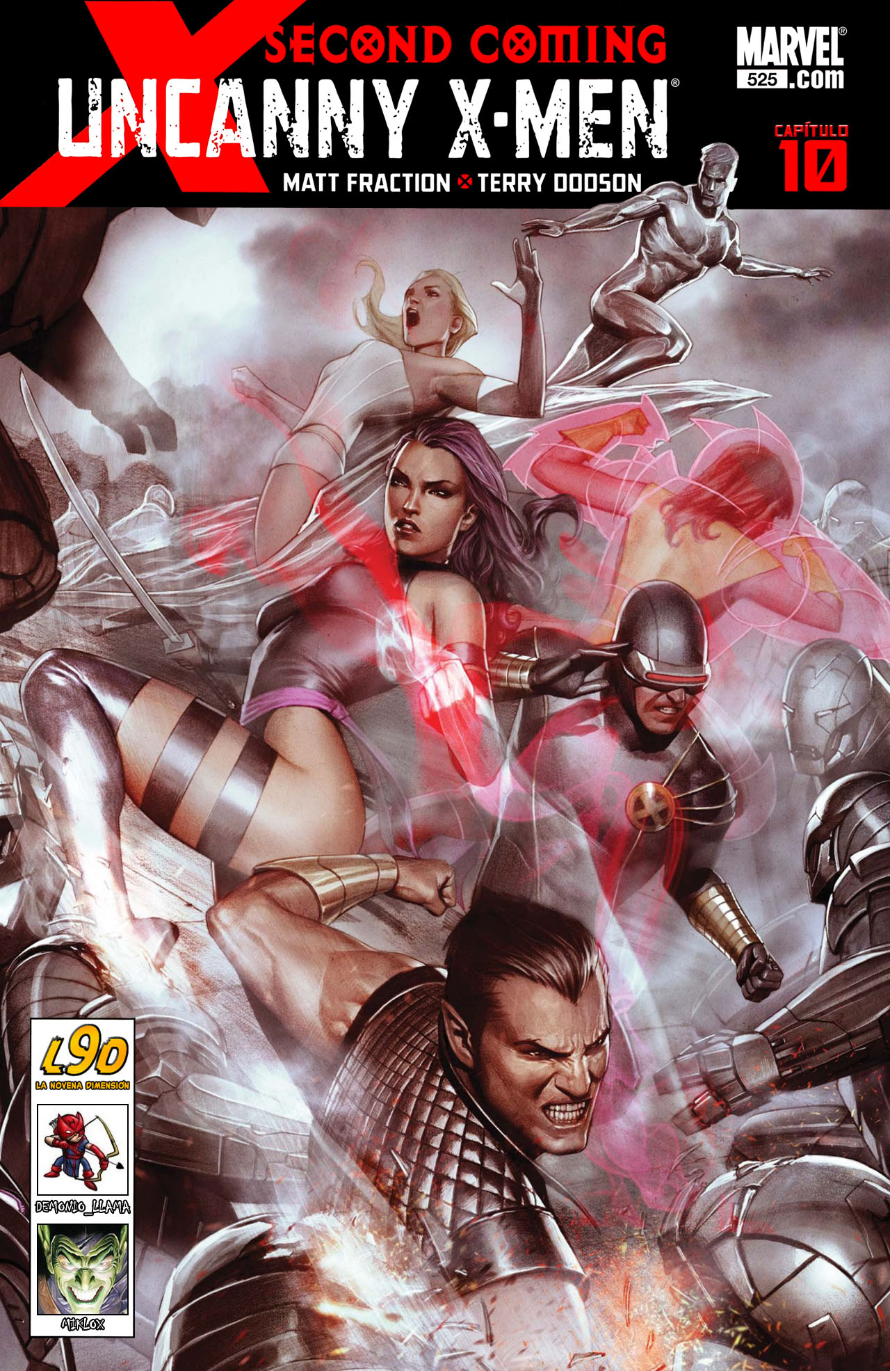 Carátula 15 Uncanny X-Men 525.cbr