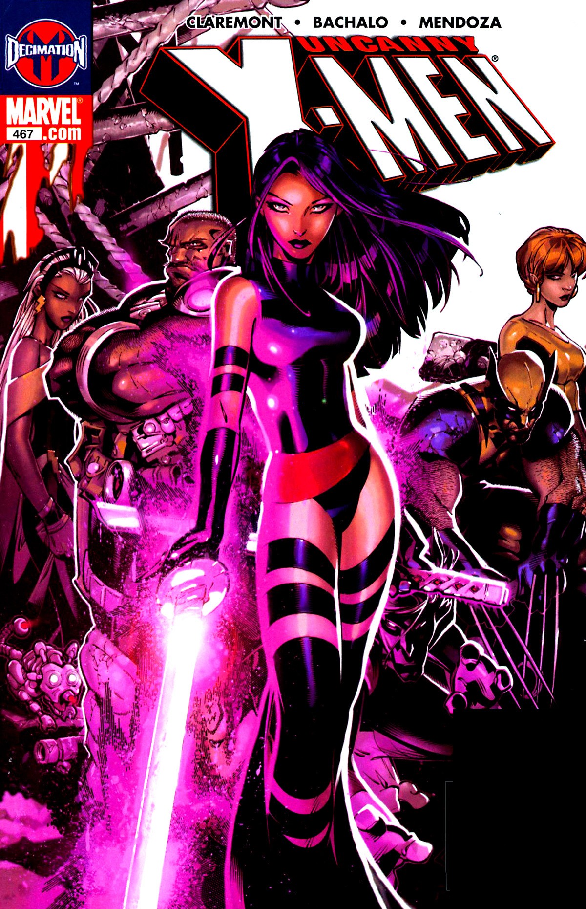 Carátula 18 Uncanny X-Men 467.cbr