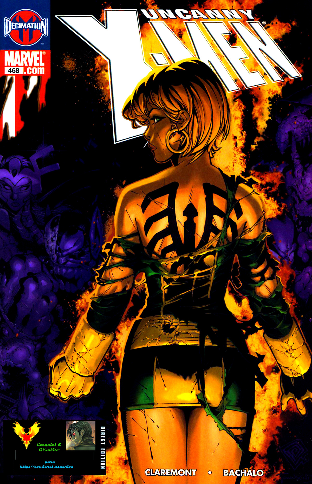 Carátula 29 Uncanny X-Men 468.cbr