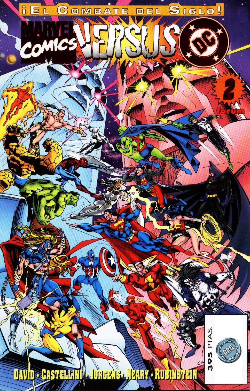 Carátula Marvel Vs DC (2 de 4)MARVEL & DC UNIDOS.cbr