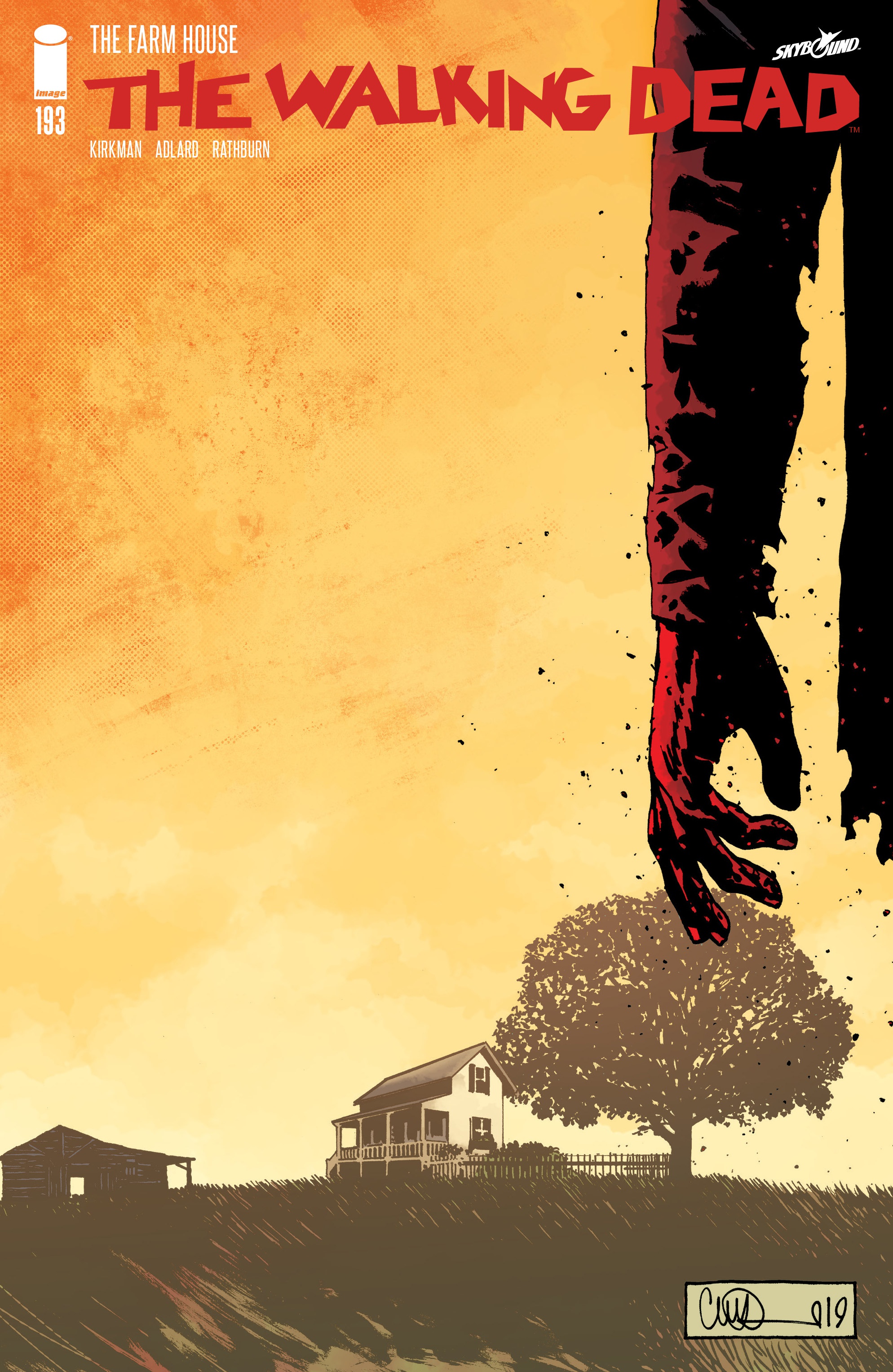 Carátula The Walking Dead 2003 #193 (2019).cbr
