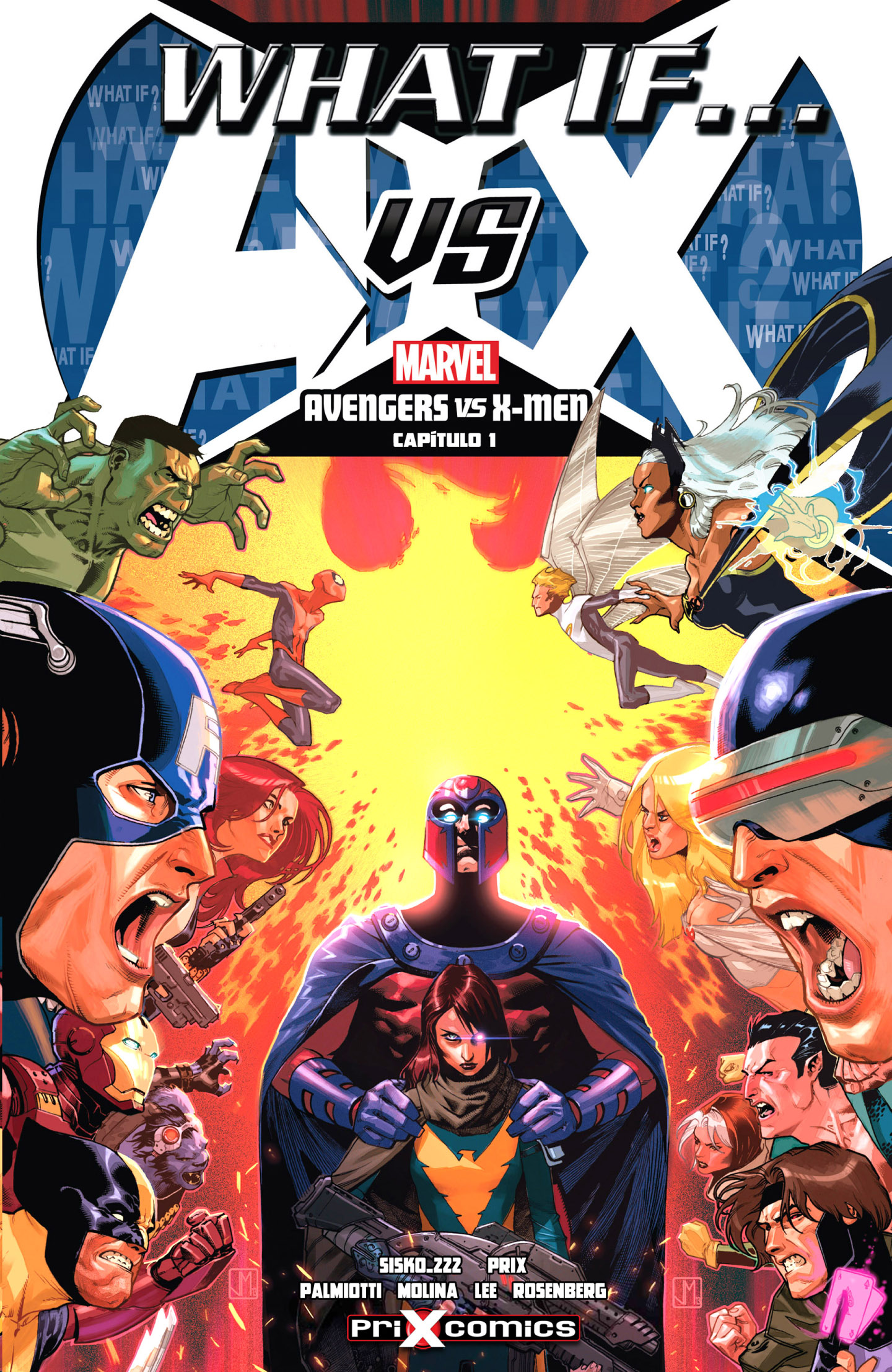 Carátula What If Avengers vs X-Men - 01.cbr
