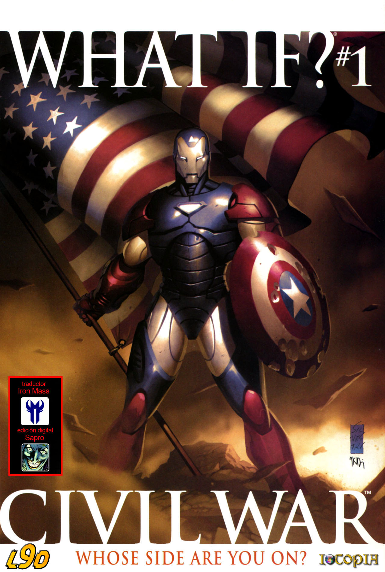 Carátula 109 What if Civil War  1.cbr