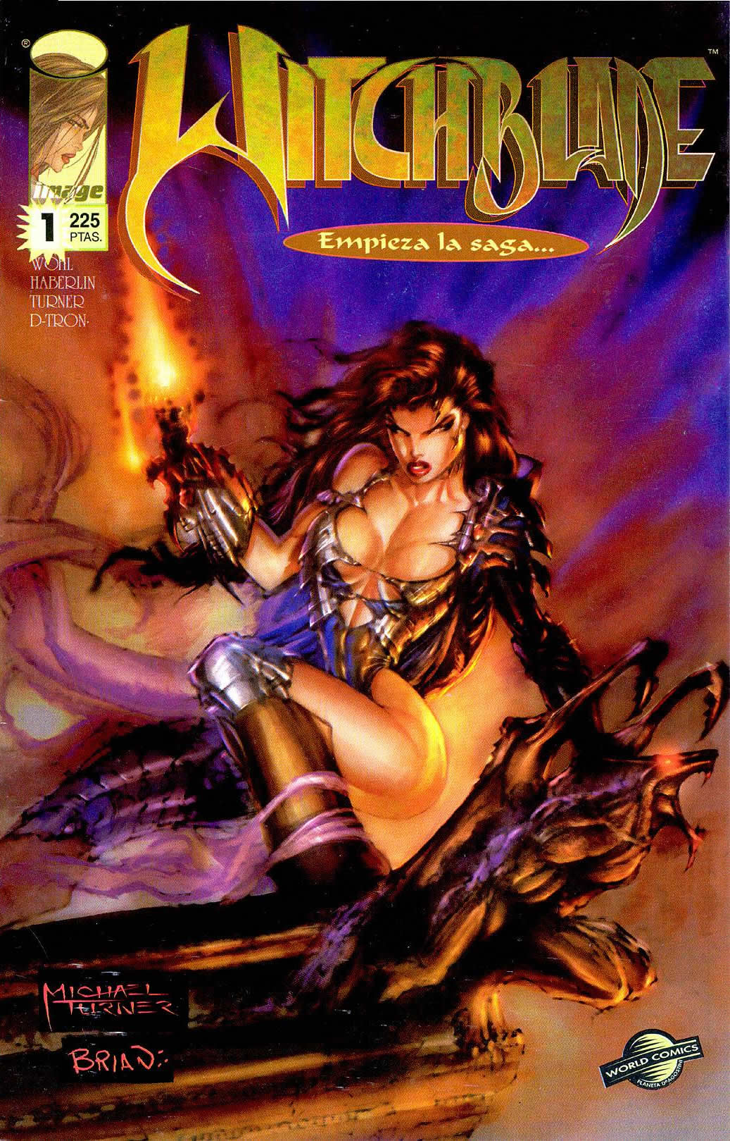 Carátula Witchblade #001.cbr