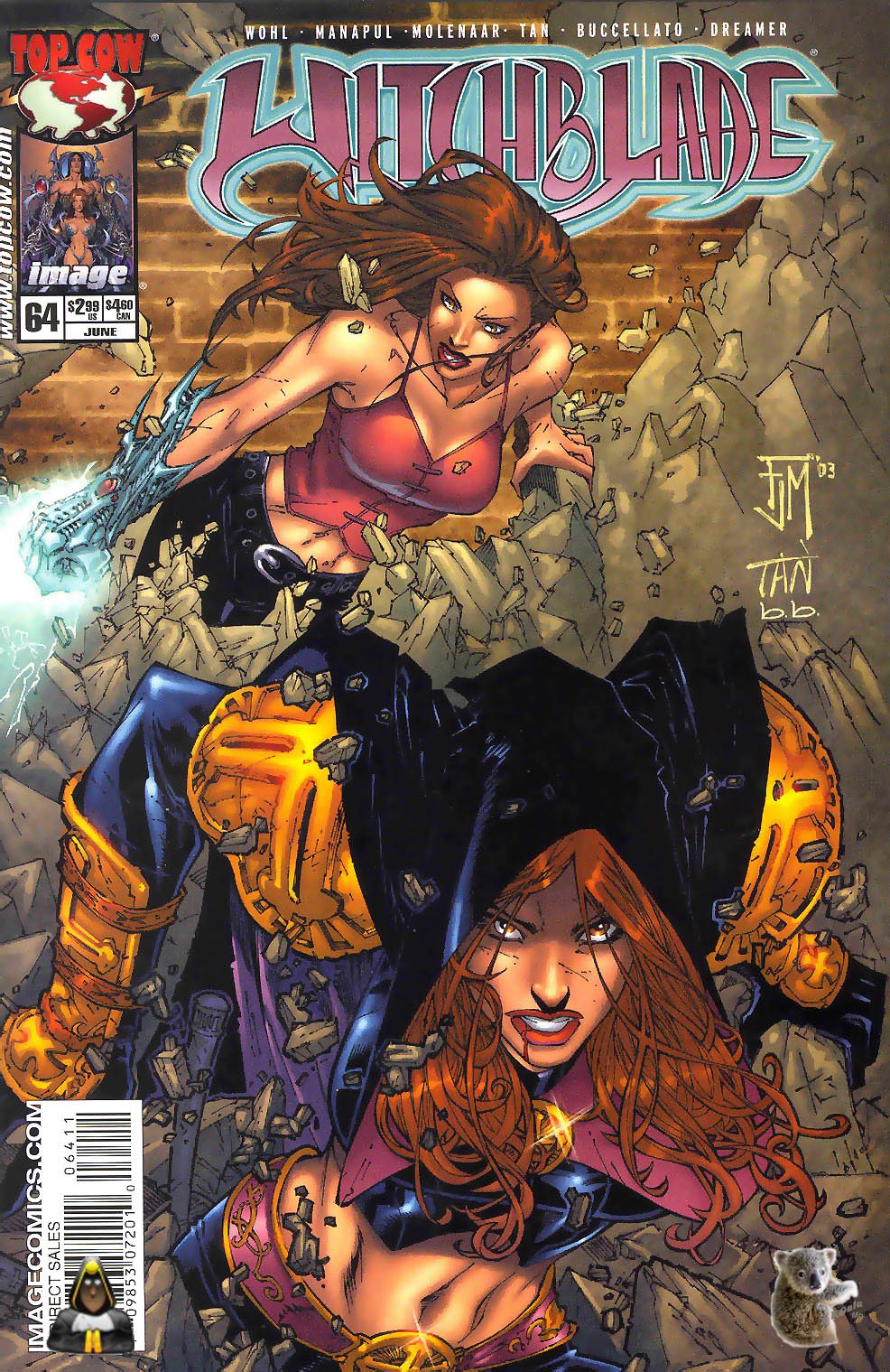 Carátula Witchblade #064.cbr