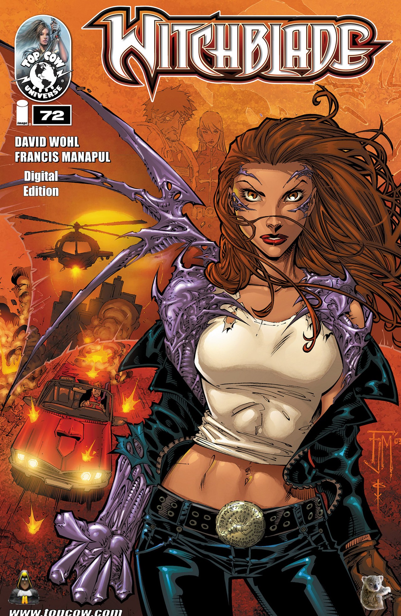 Carátula Witchblade #072.cbr