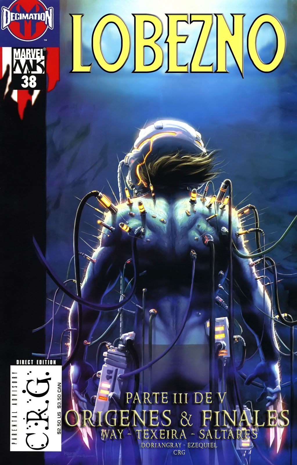 Carátula 31 Wolverine Vol3 38.cbr