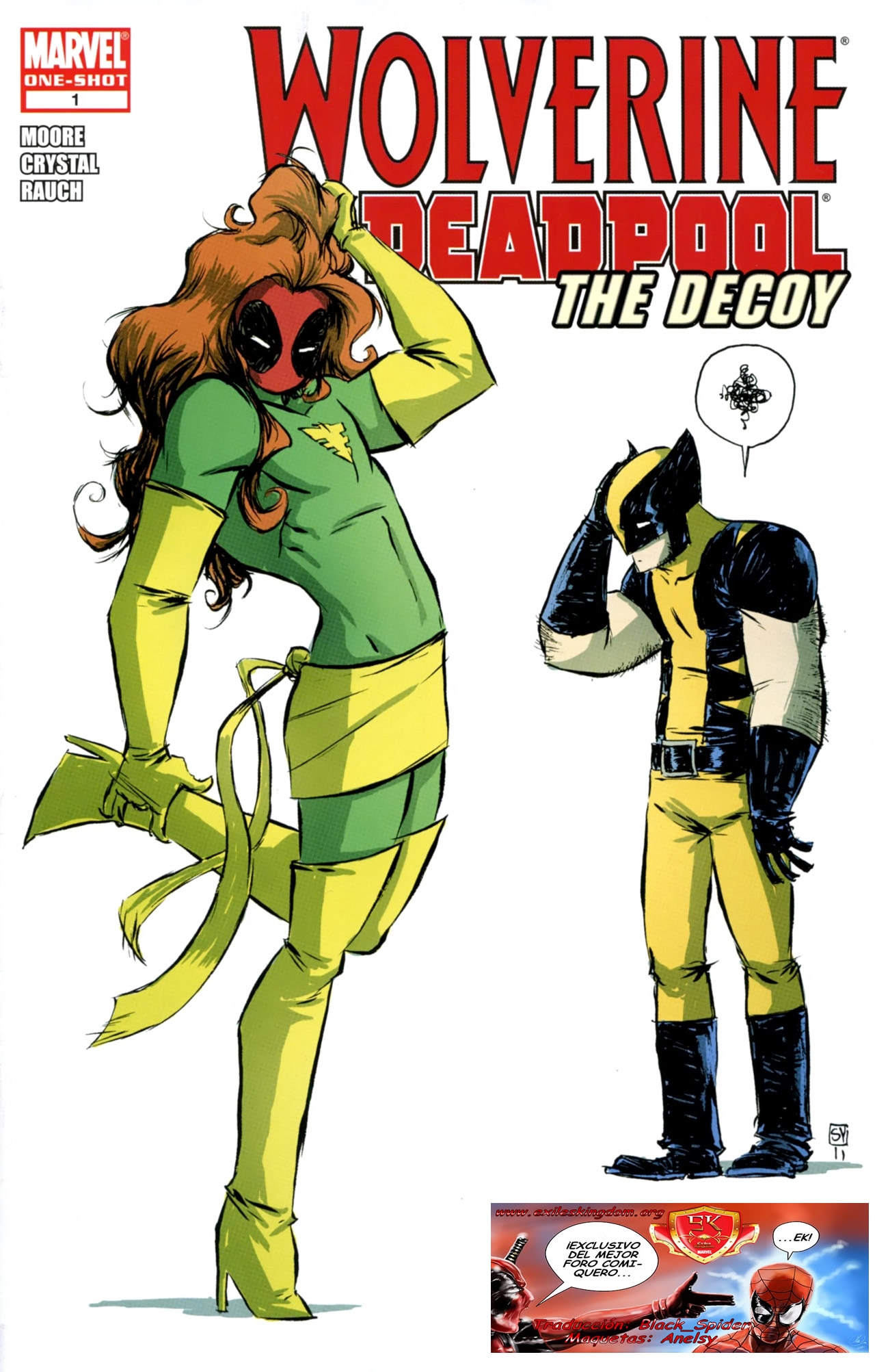 Carátula Wolverine & Deadpool The Decoy.cbr