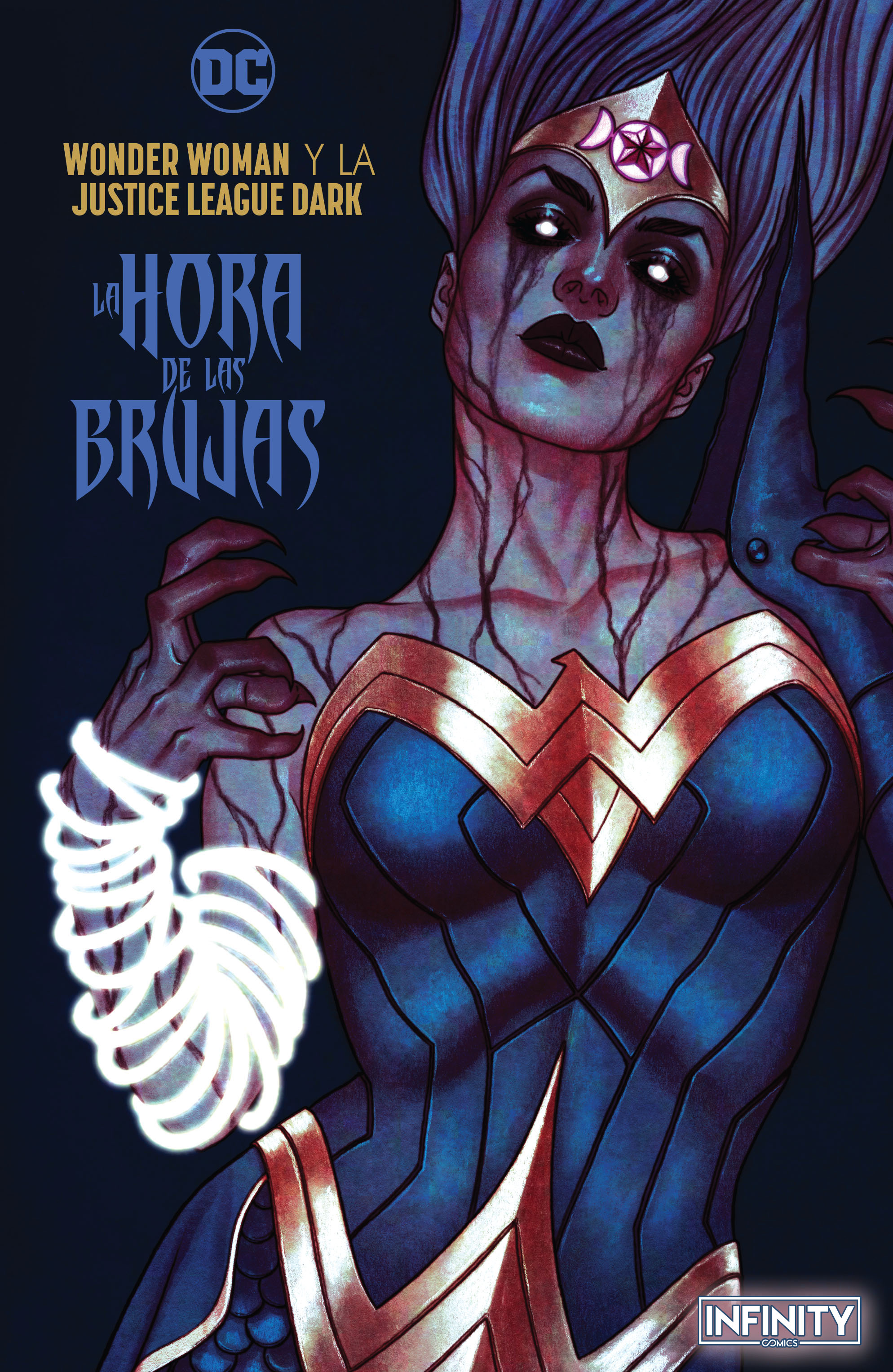 Carátula Wonder_Woman_and_Justice_League_Dark_The_Witching_Hour_IC.cbr