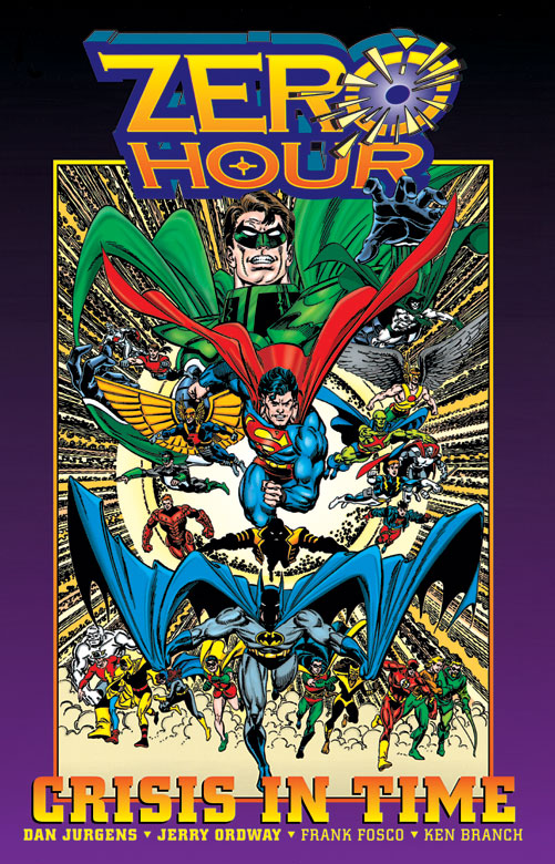 Carátula Zero Hour - Crisis en el Tiempo Tomo Unico.cbr