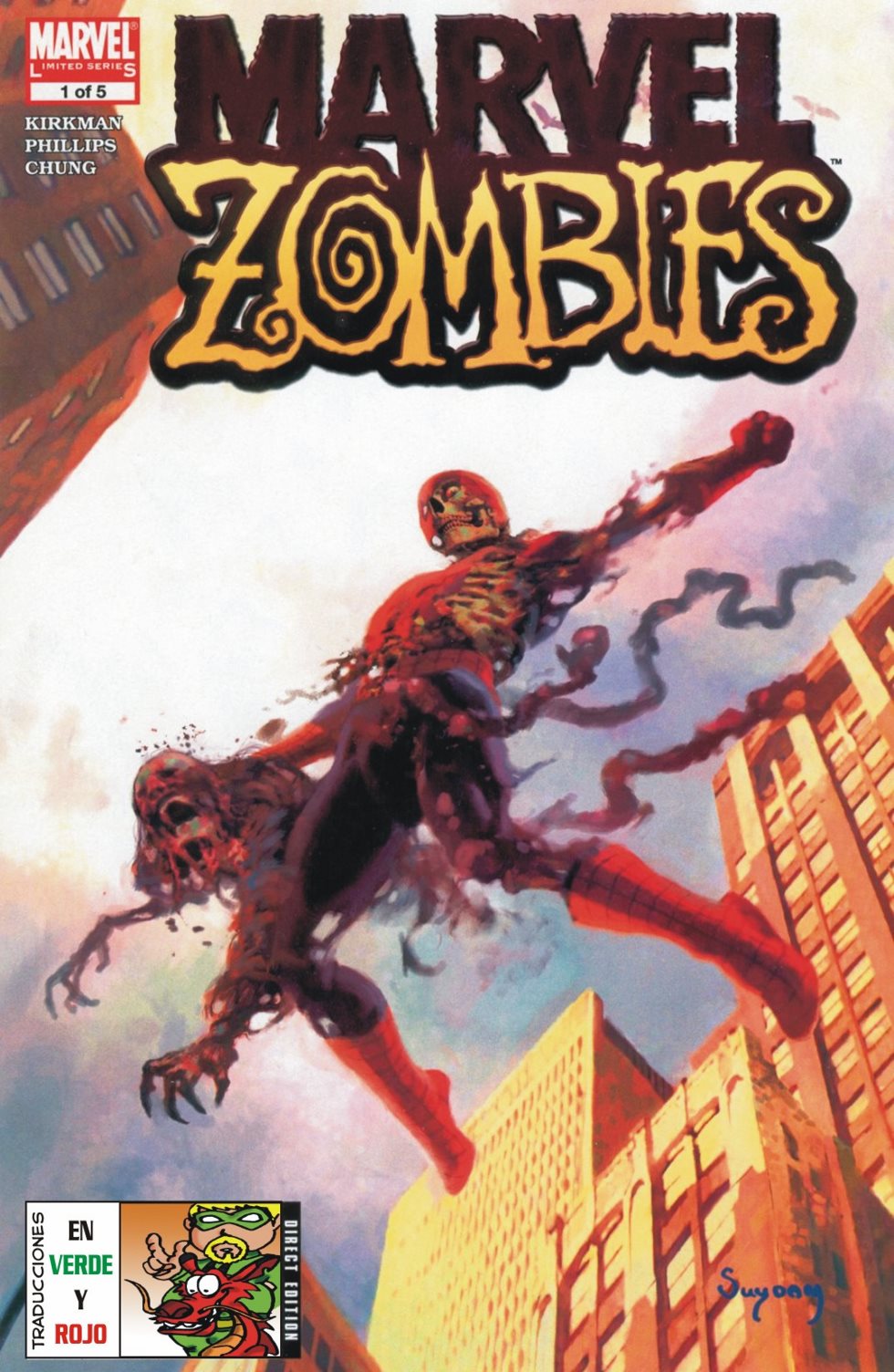 Carátula Marvel Zombies 1.cbr