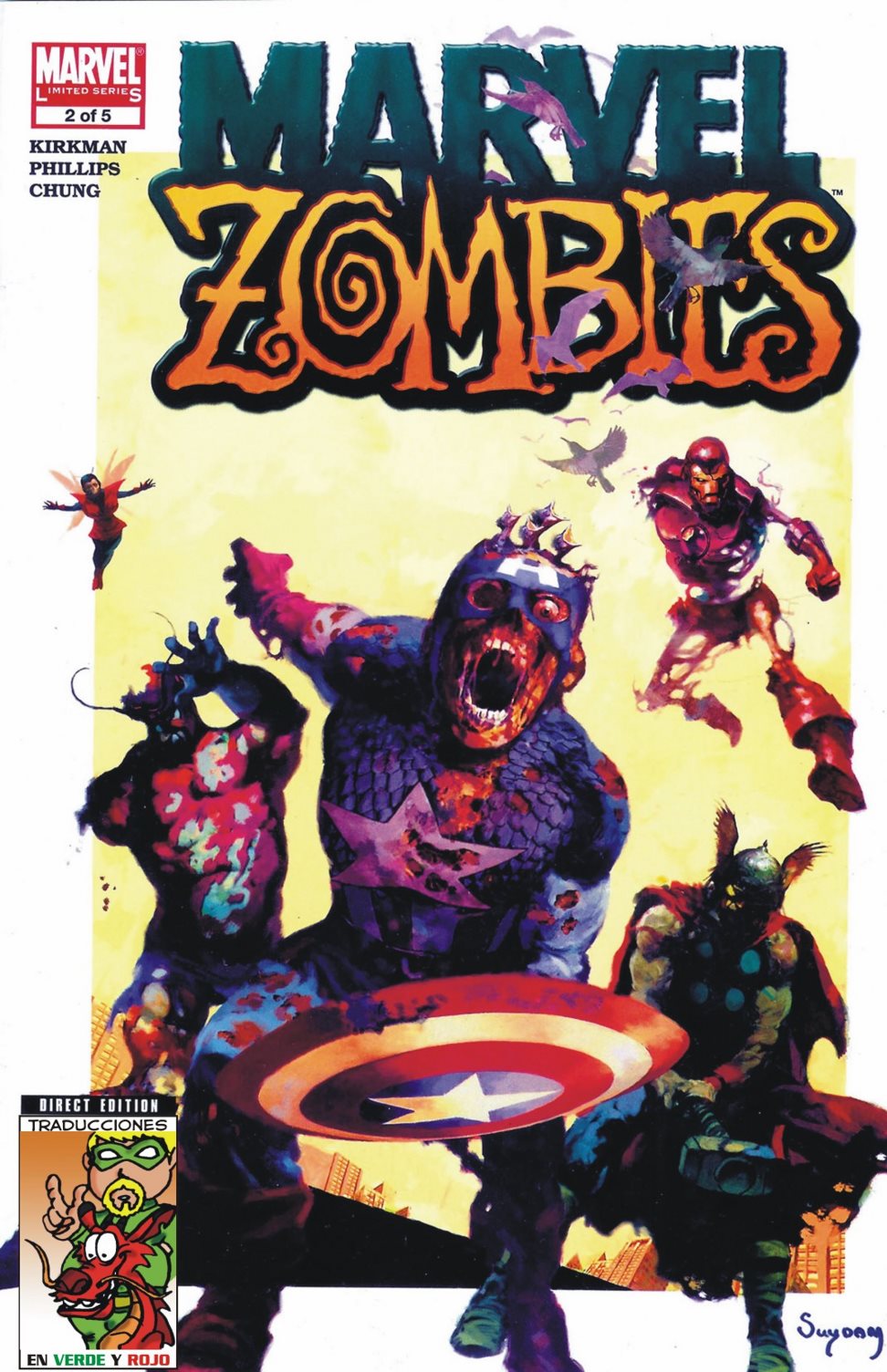 Carátula Marvel Zombies 2.cbr