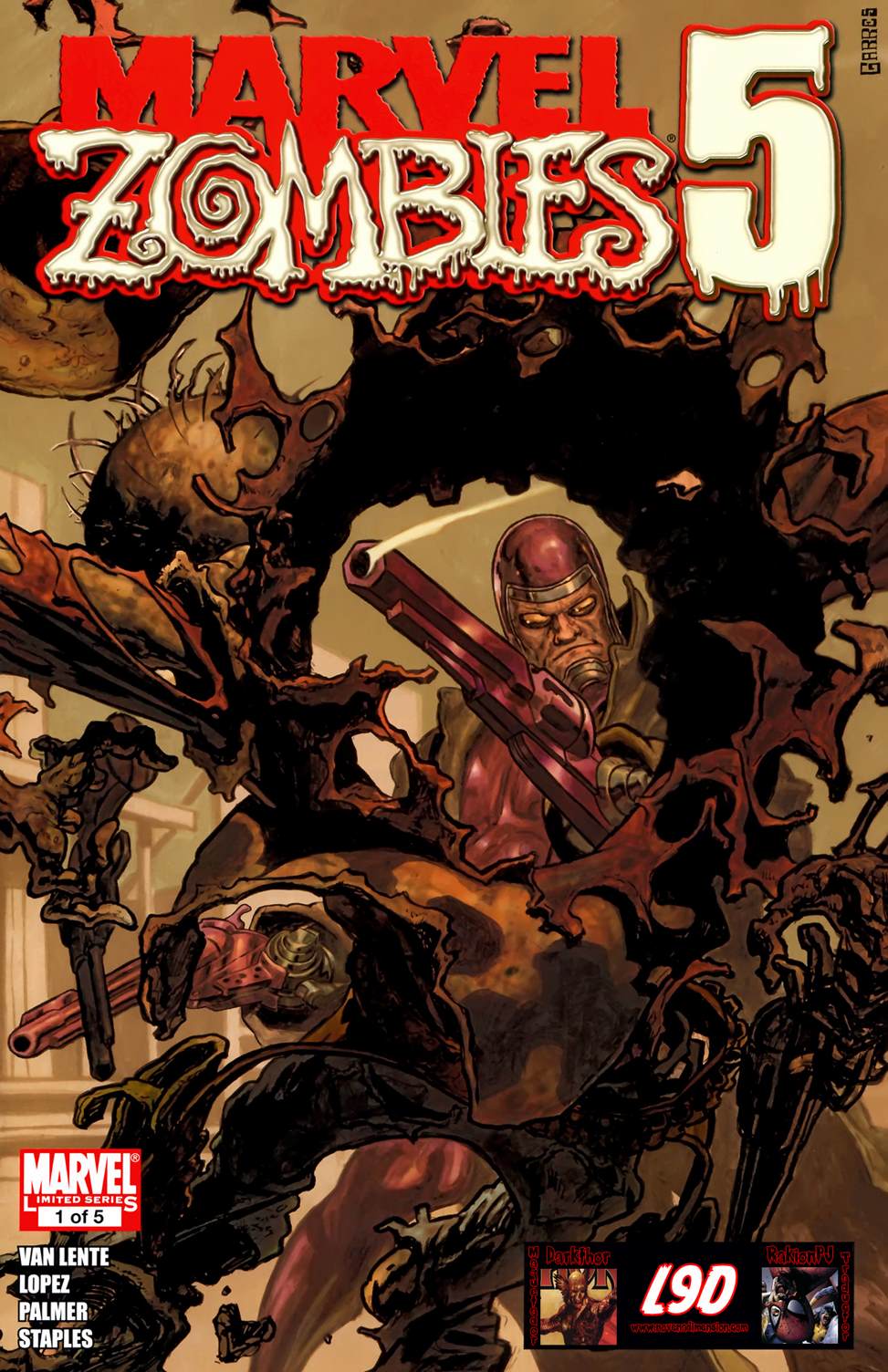 Carátula Marvel Zombies V 1.cbr