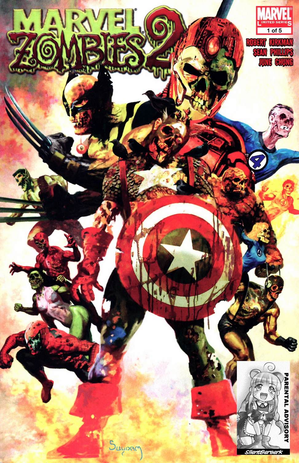 Carátula Marvel Zombies II No.1.cbr