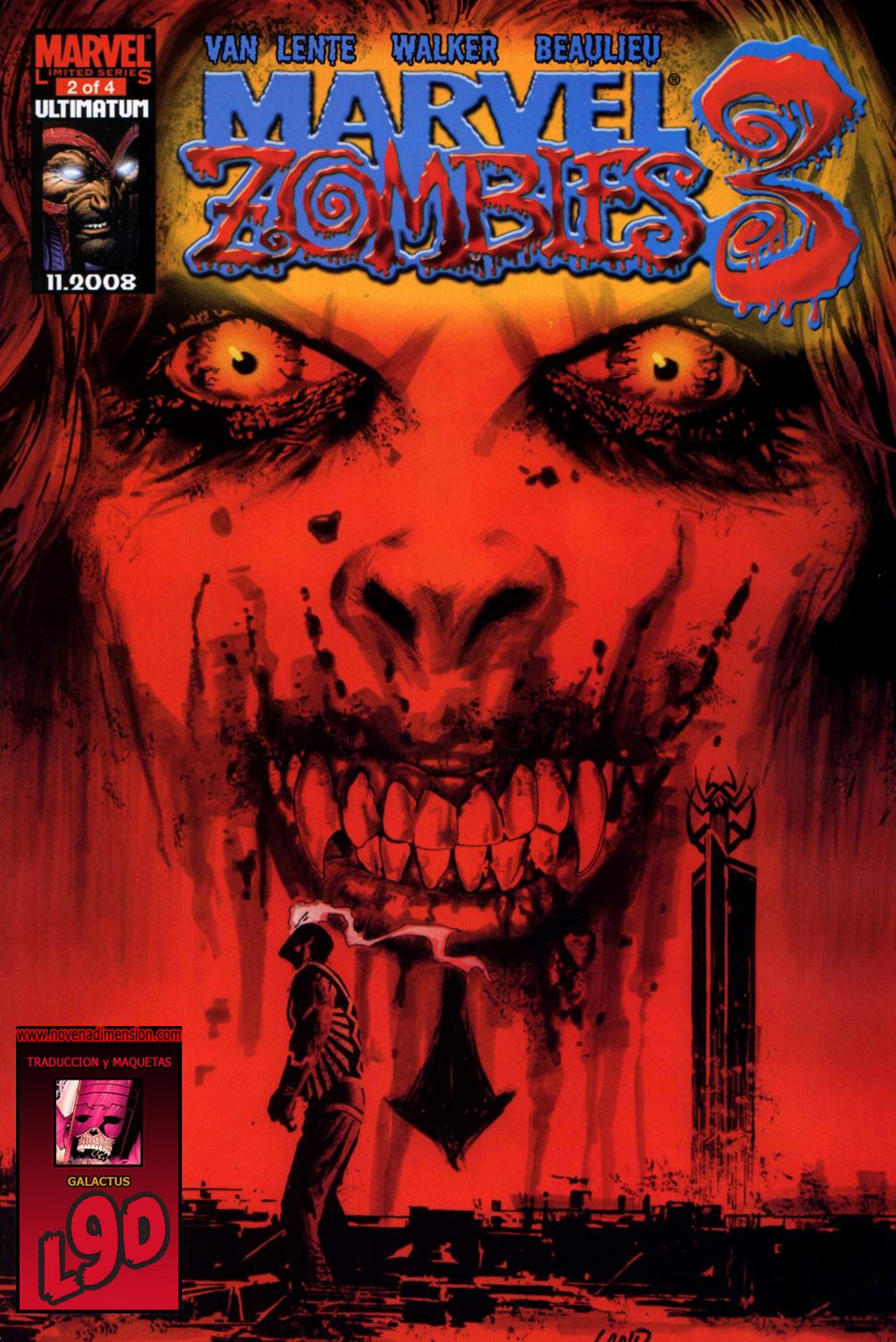 Carátula Marvel Zombies III No.2.cbr