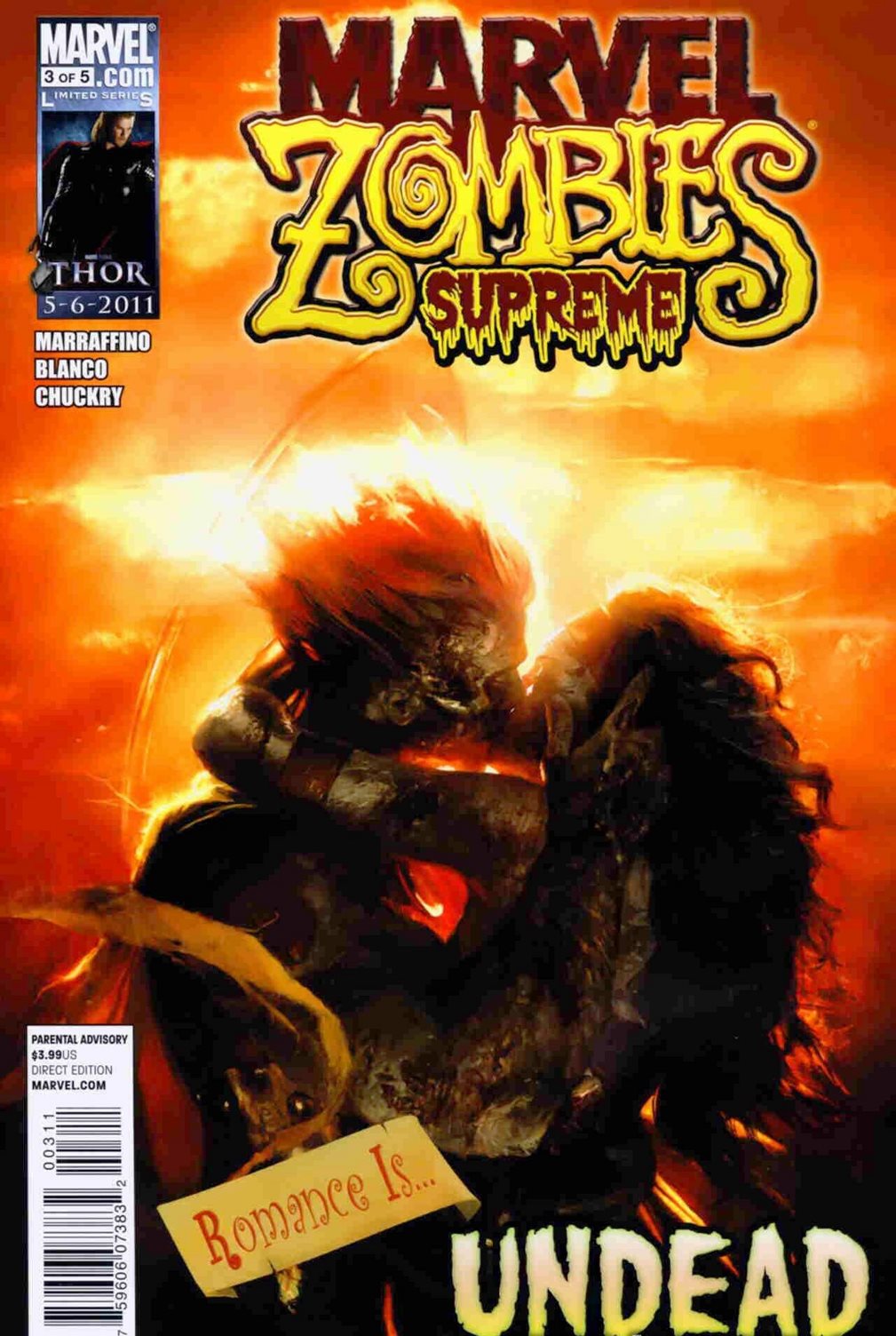 Carátula Marvel Zombies Supreme 3.cbr