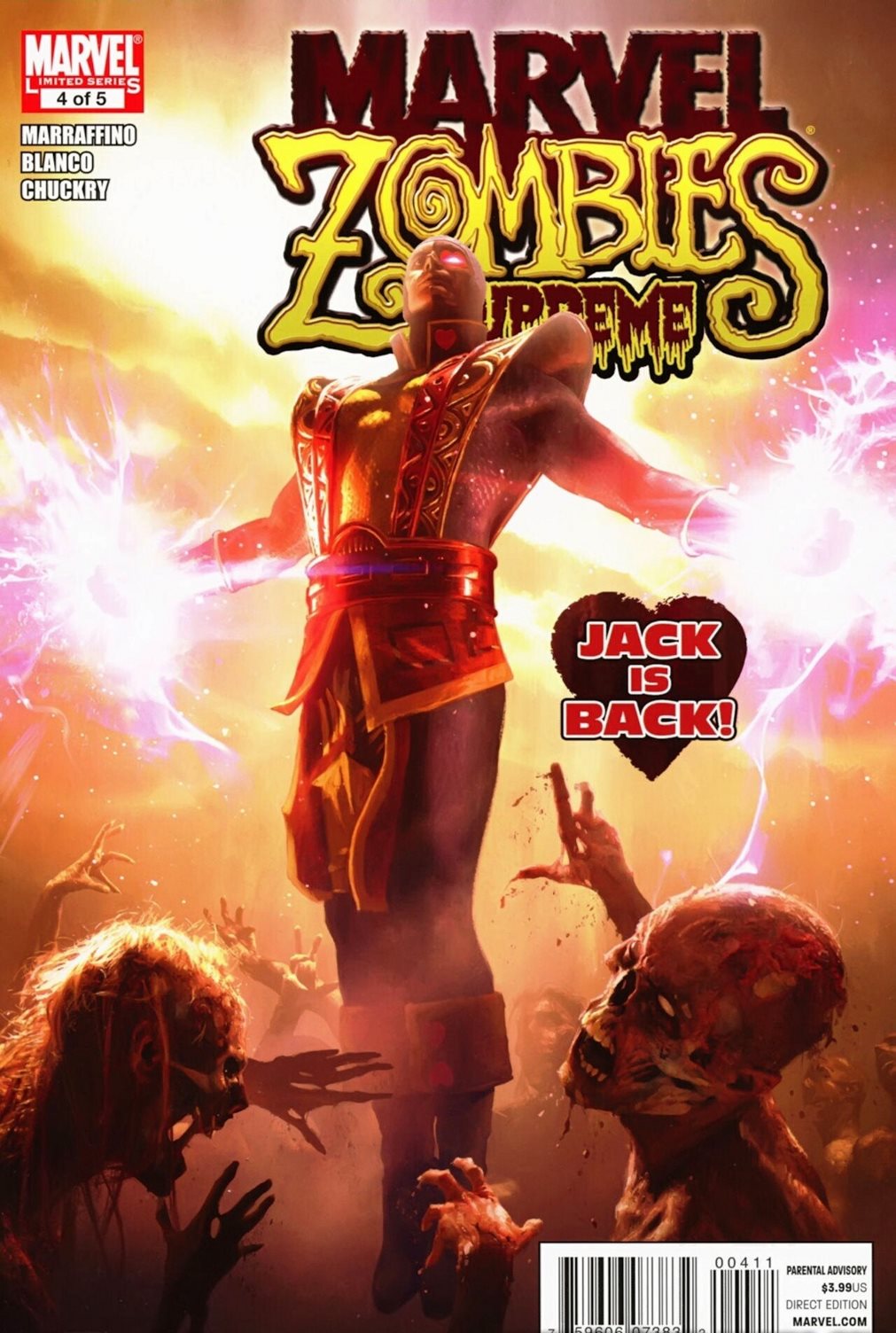 Carátula Marvel Zombies Supreme 4.cbr