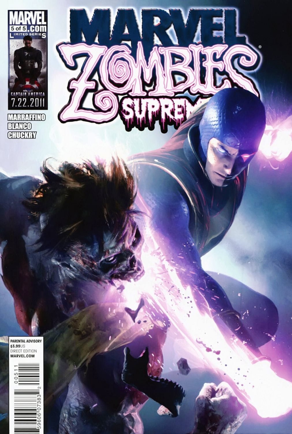 Carátula Marvel Zombies Supreme 5.cbr