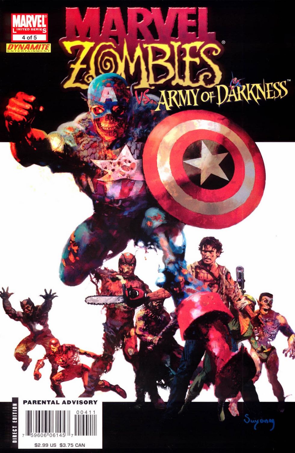 Carátula 6.- Marvel Zombies vs Army of Darkness 4.cbr
