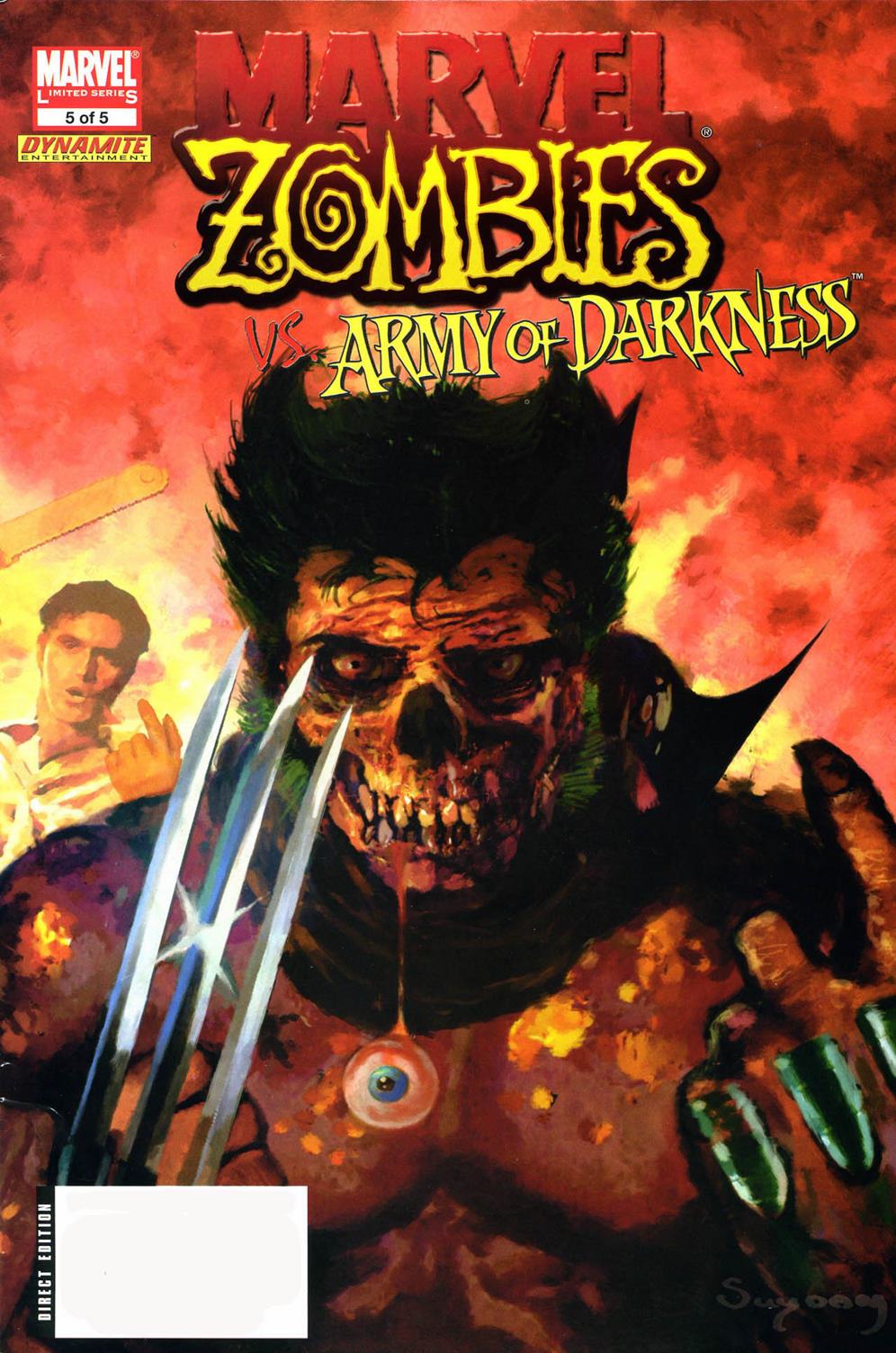 Carátula 7.- Marvel Zombies vs Army of Darkness 5.cbr
