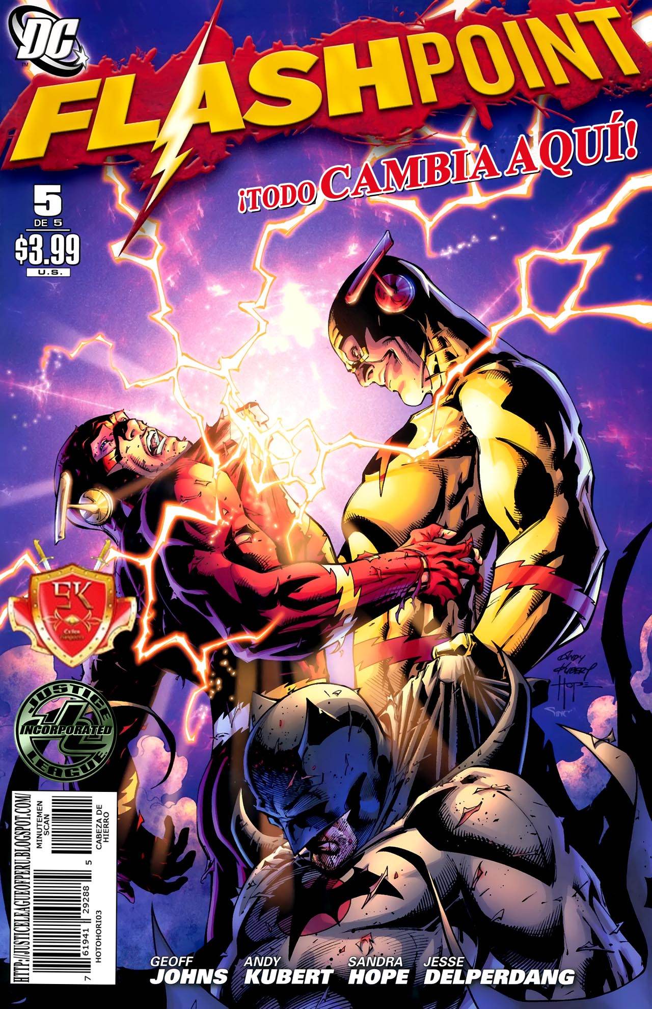 Carátula 62 - Flashpoint V2 #05.cbz