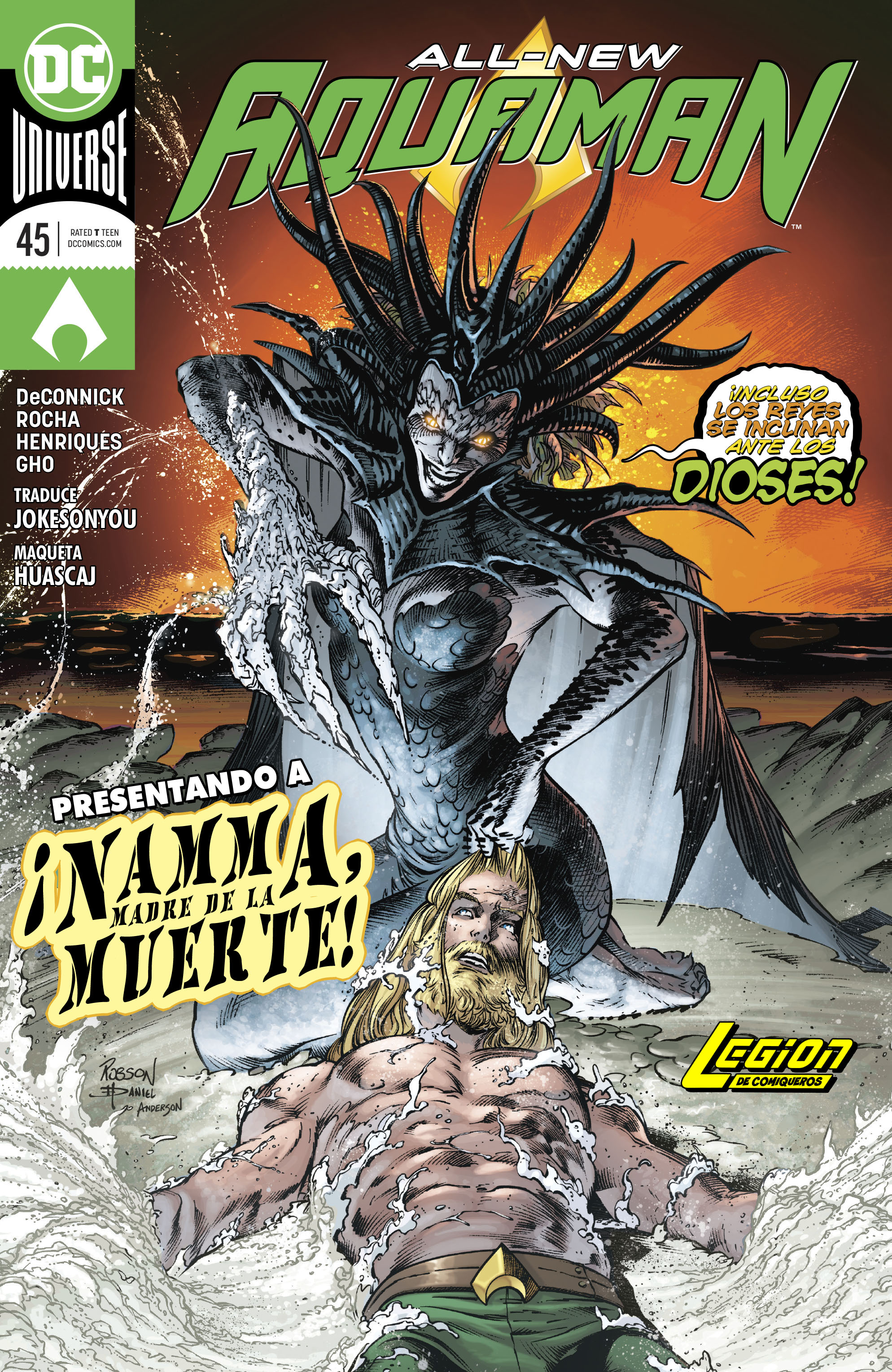 Carátula Aquaman Vol.8 #45 [LDC] @Comicverso.cbz