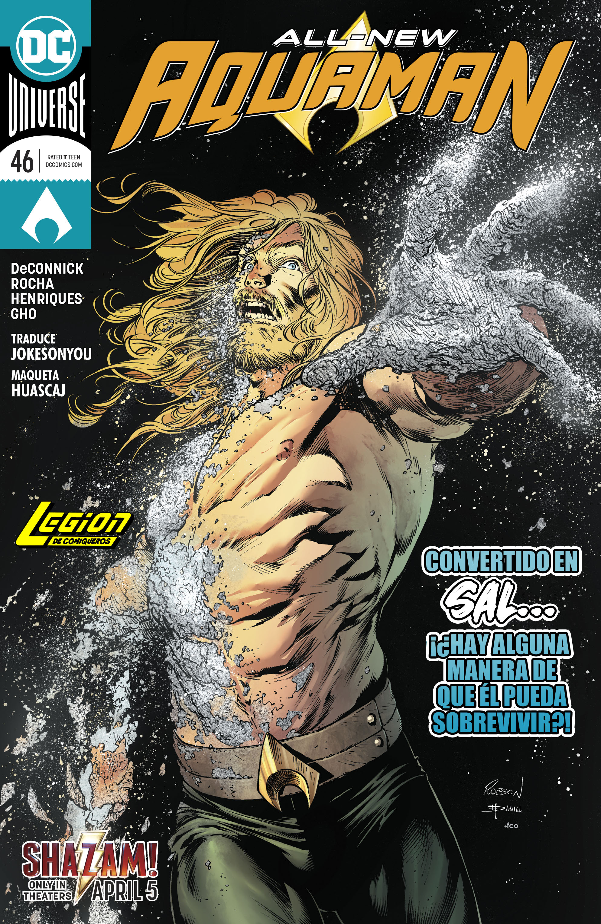 Carátula Aquaman Vol.8 #46 [LDC] @Comicverso.cbz