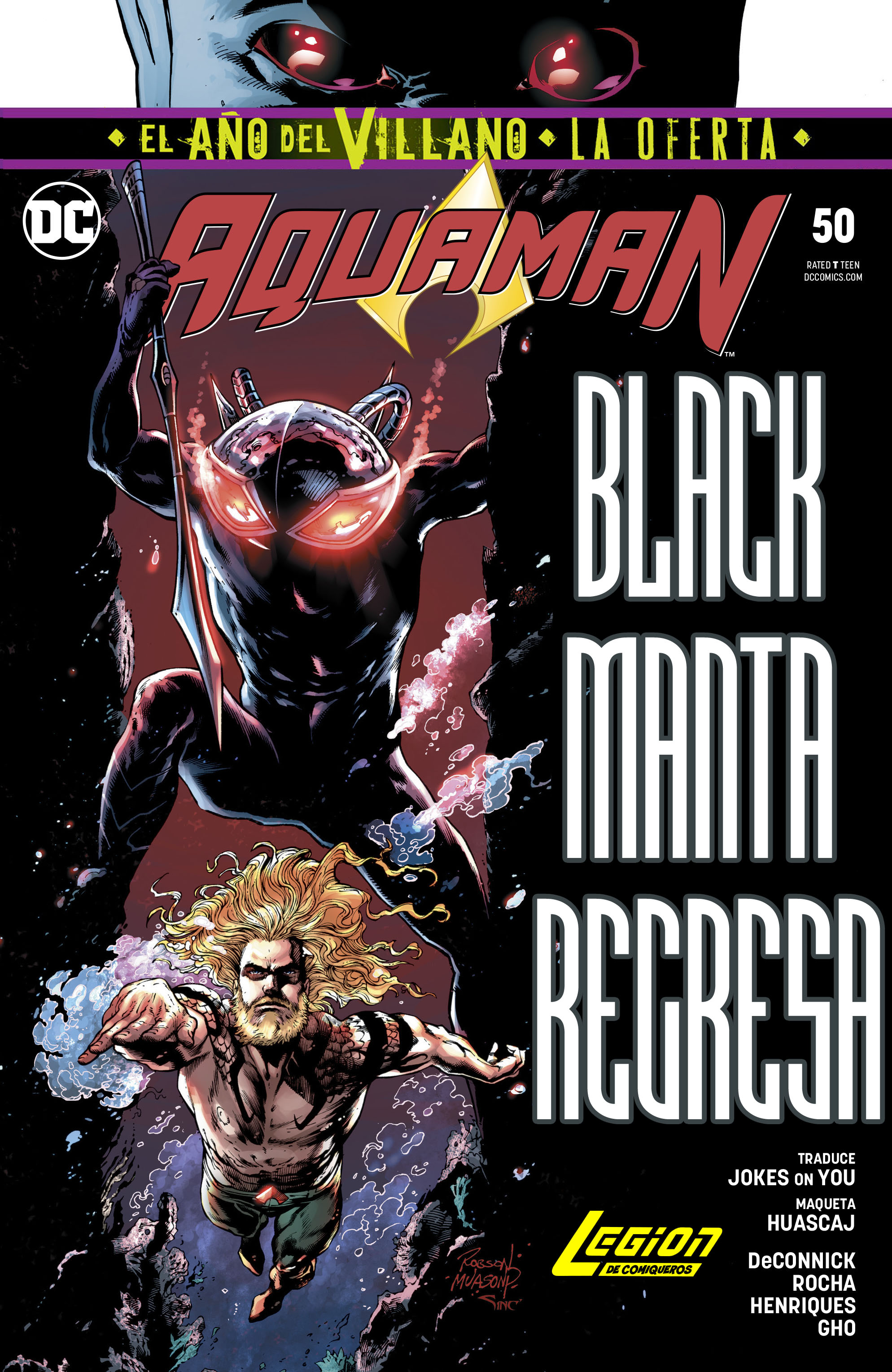 Carátula Aquaman Vol.8 #50 [LDC] @Comicverso.cbz