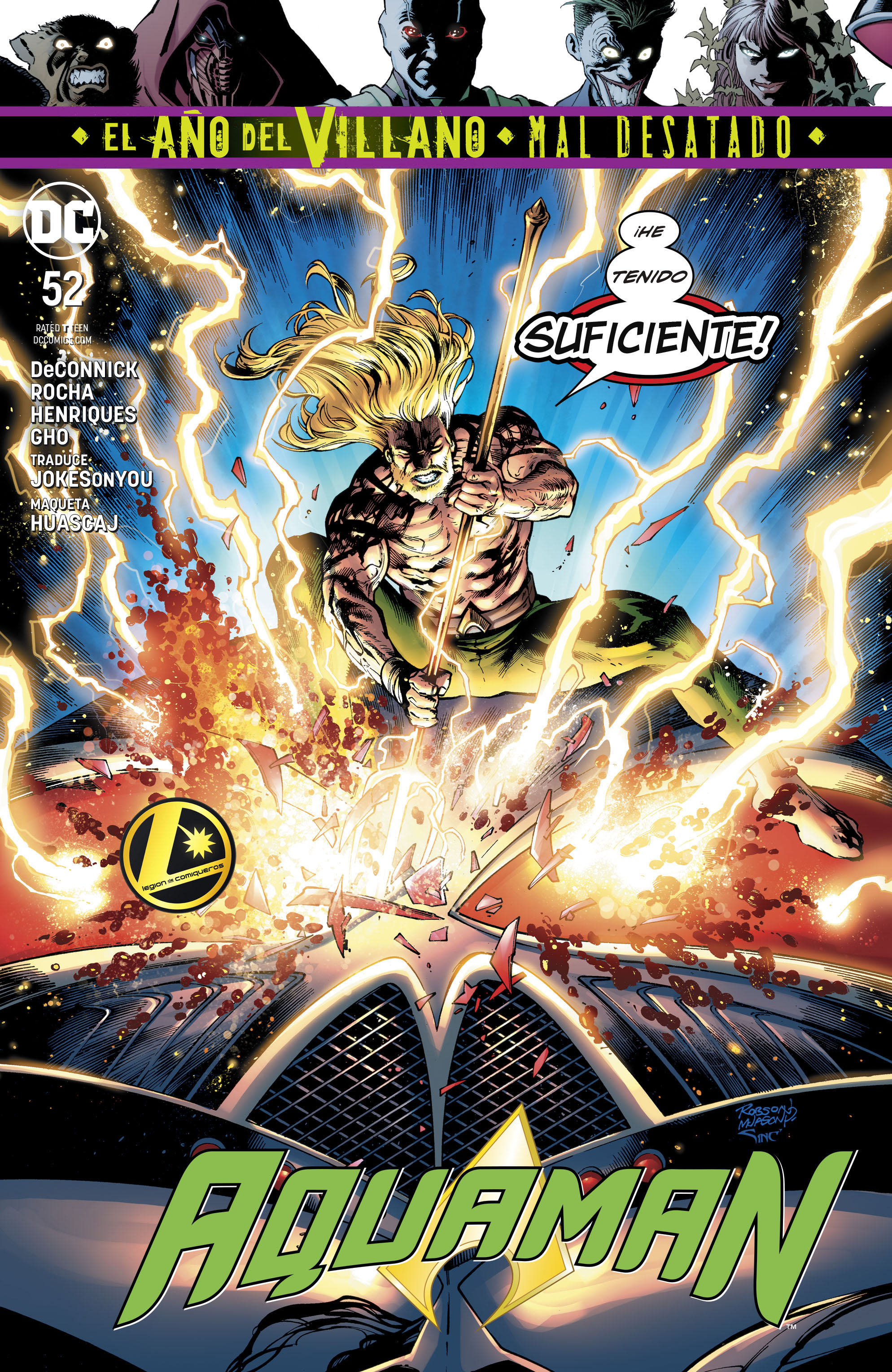 Carátula Aquaman Vol.8 #52 [LDC] @Comicverso.cbz