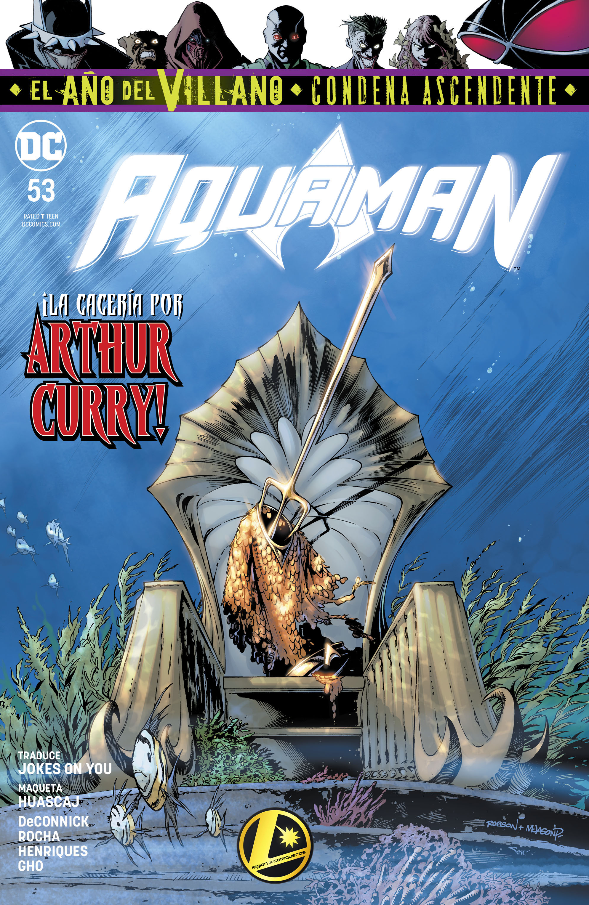 Carátula Aquaman Vol.8 #53 [LDC] @Comicverso.cbz