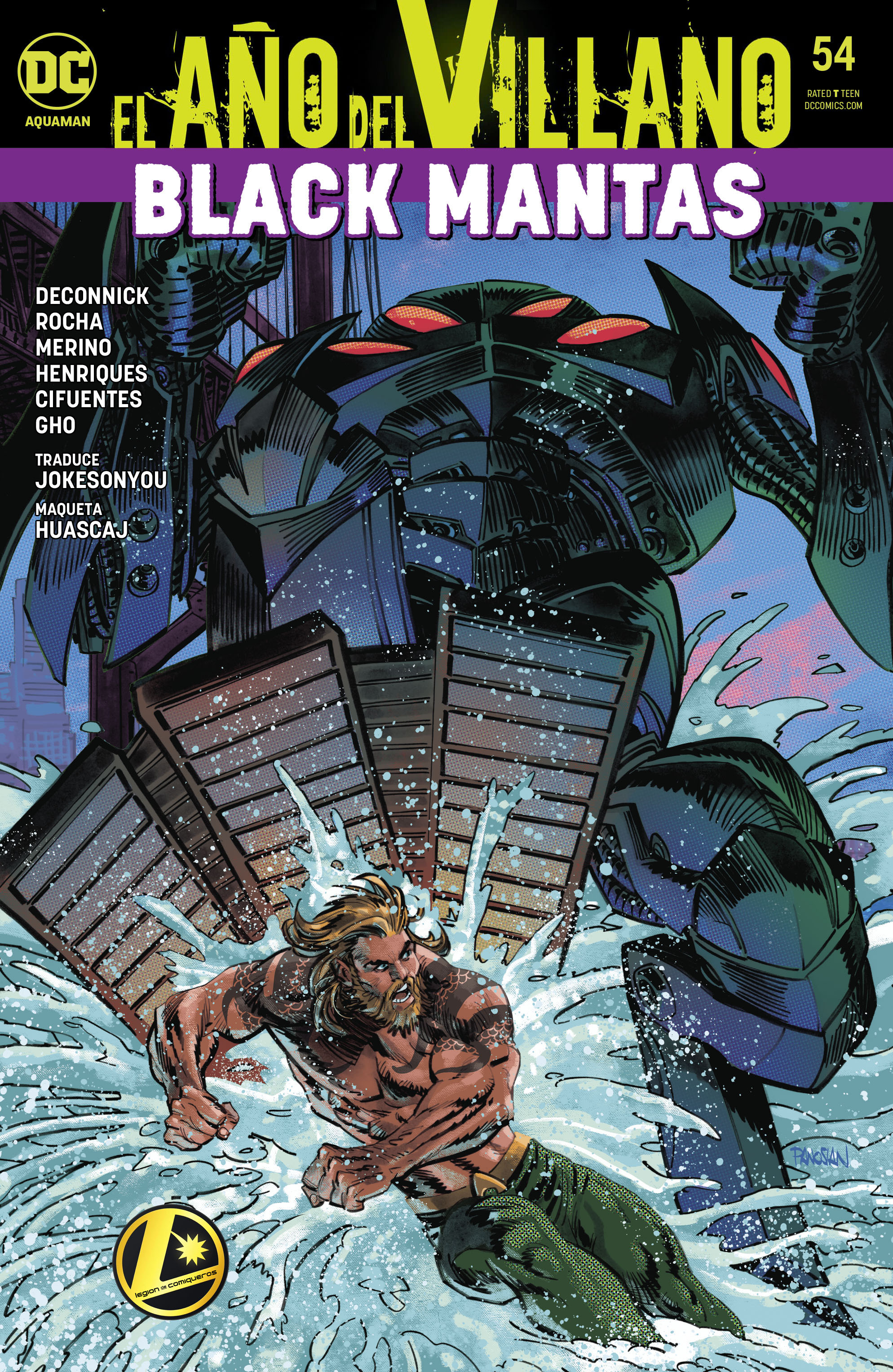 Carátula Aquaman Vol.8 #54 [LDC] @Comicverso.cbz
