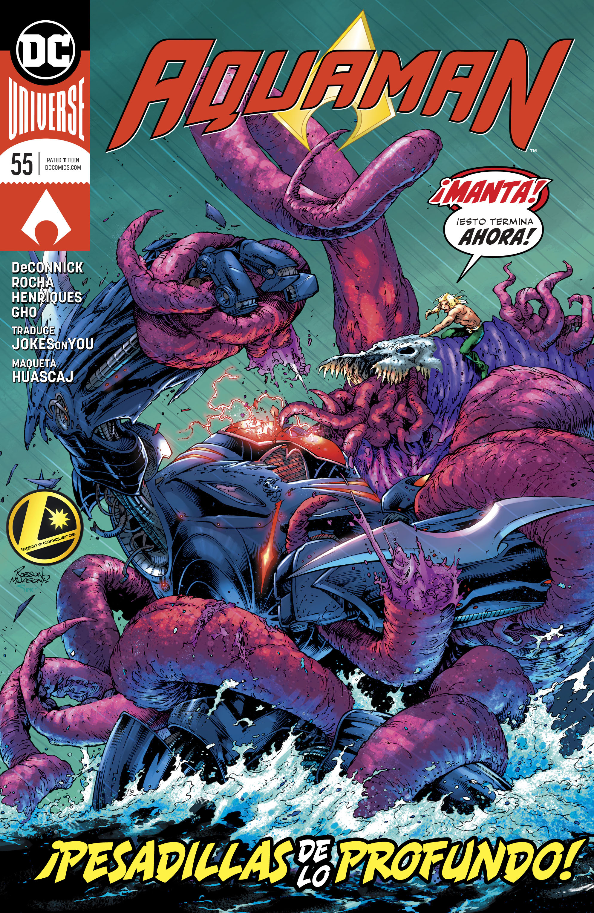 Carátula Aquaman Vol.8 #55 [LDC] @Comicverso.cbz