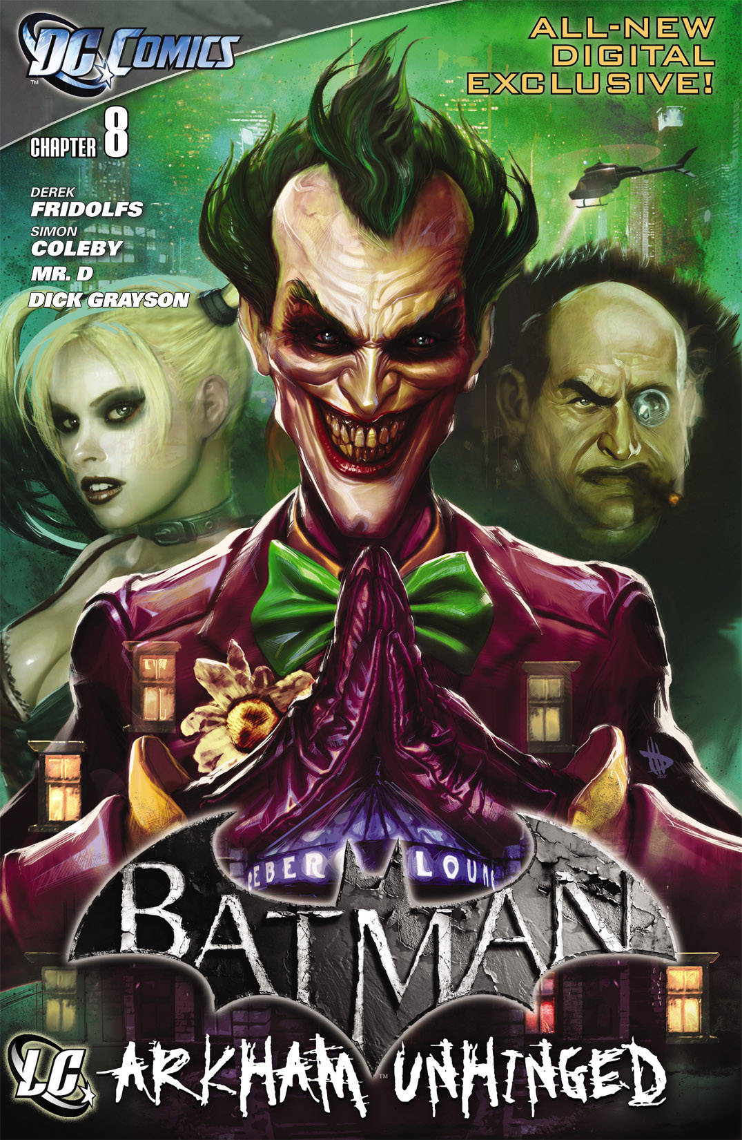 Carátula BATMAN ARKHAM UNHINGED TOMO 8