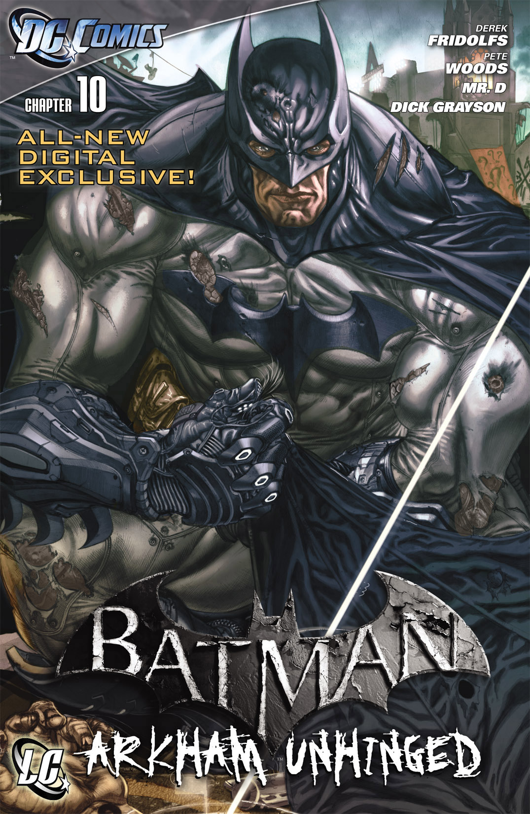 Carátula BATMAN ARKHAM UNHINGED TOMO 10