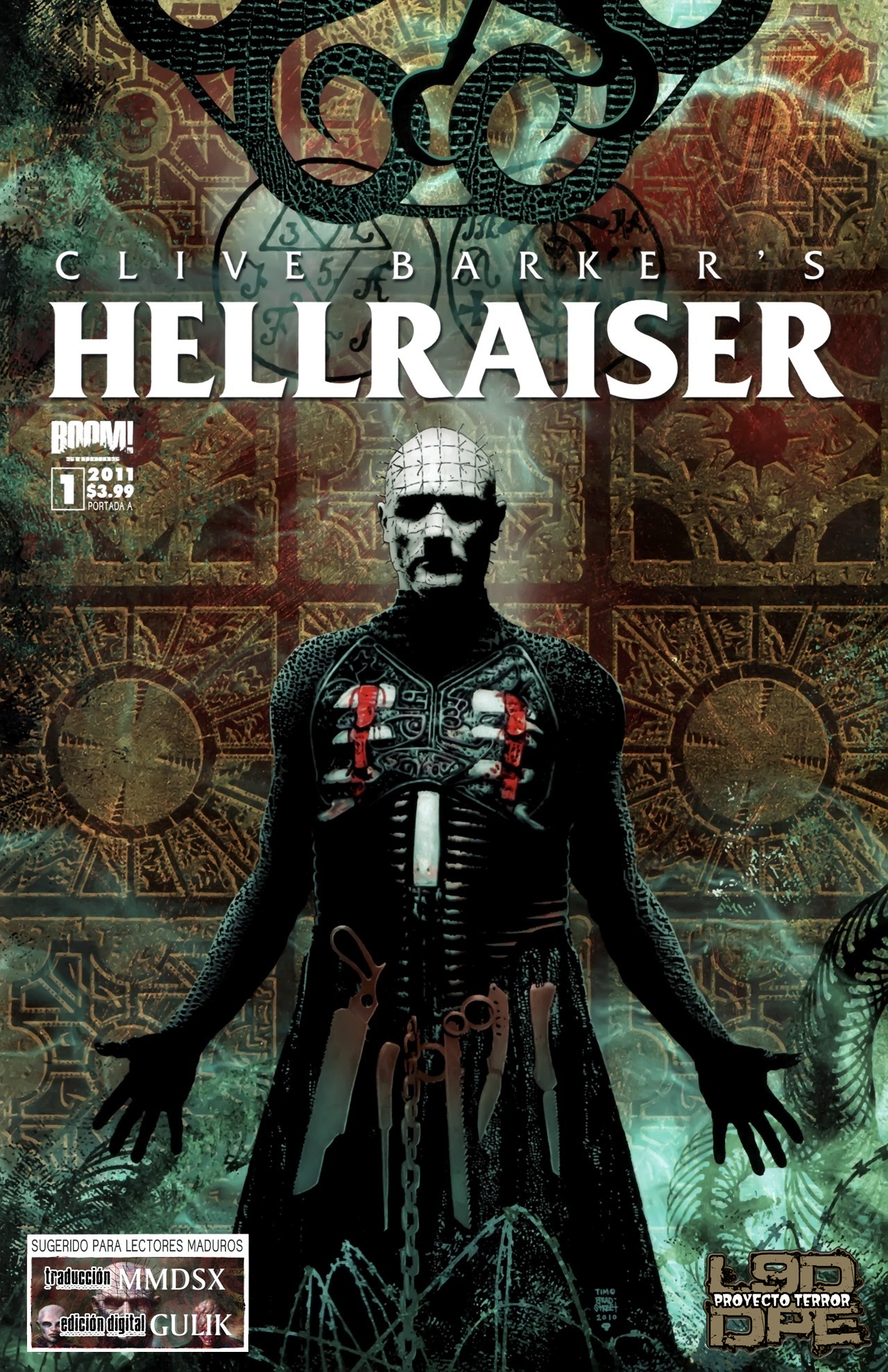 Carátula Clive Barkers-Hellraiser #01.cbz