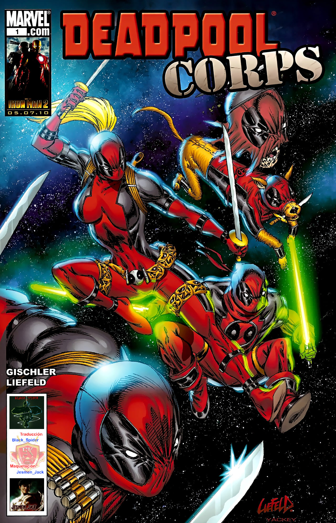 Carátula Deadpool_Corps_1_black_spider,_Jesmen_jack_y_fellspear_EK.cbz