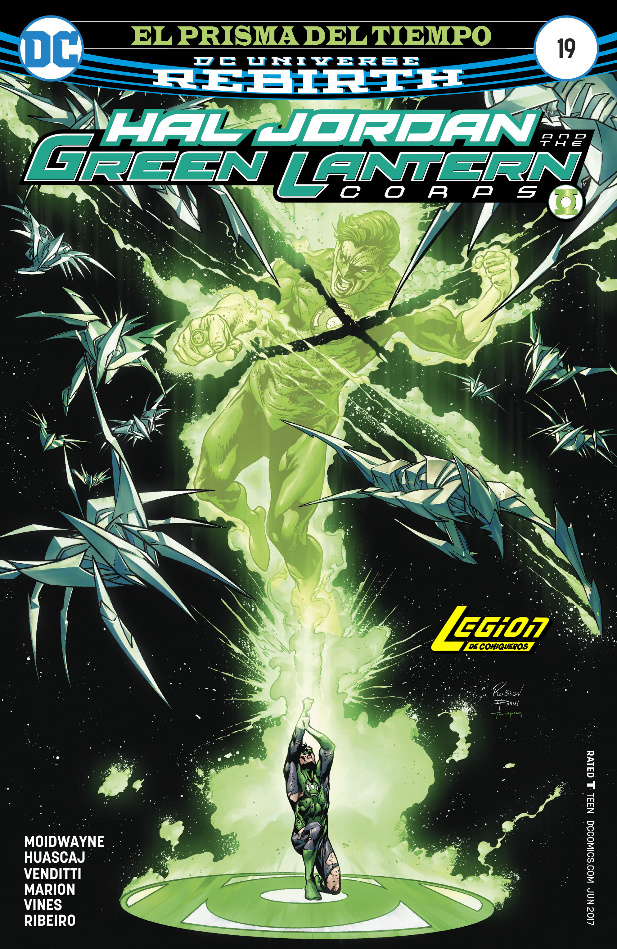 Carátula Hal Jordan and the Green Lantern Corps 19.cbz