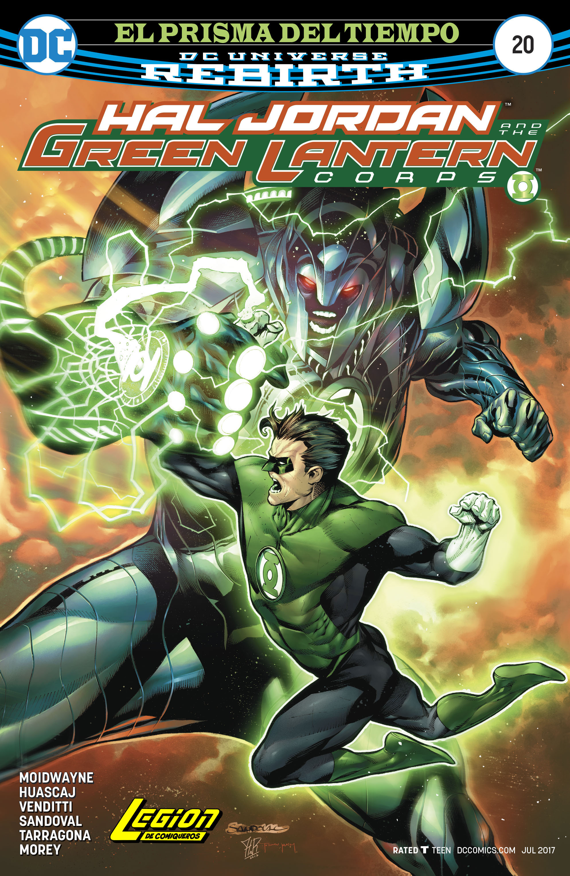 Carátula Hal Jordan and the Green Lantern Corps 20.cbz