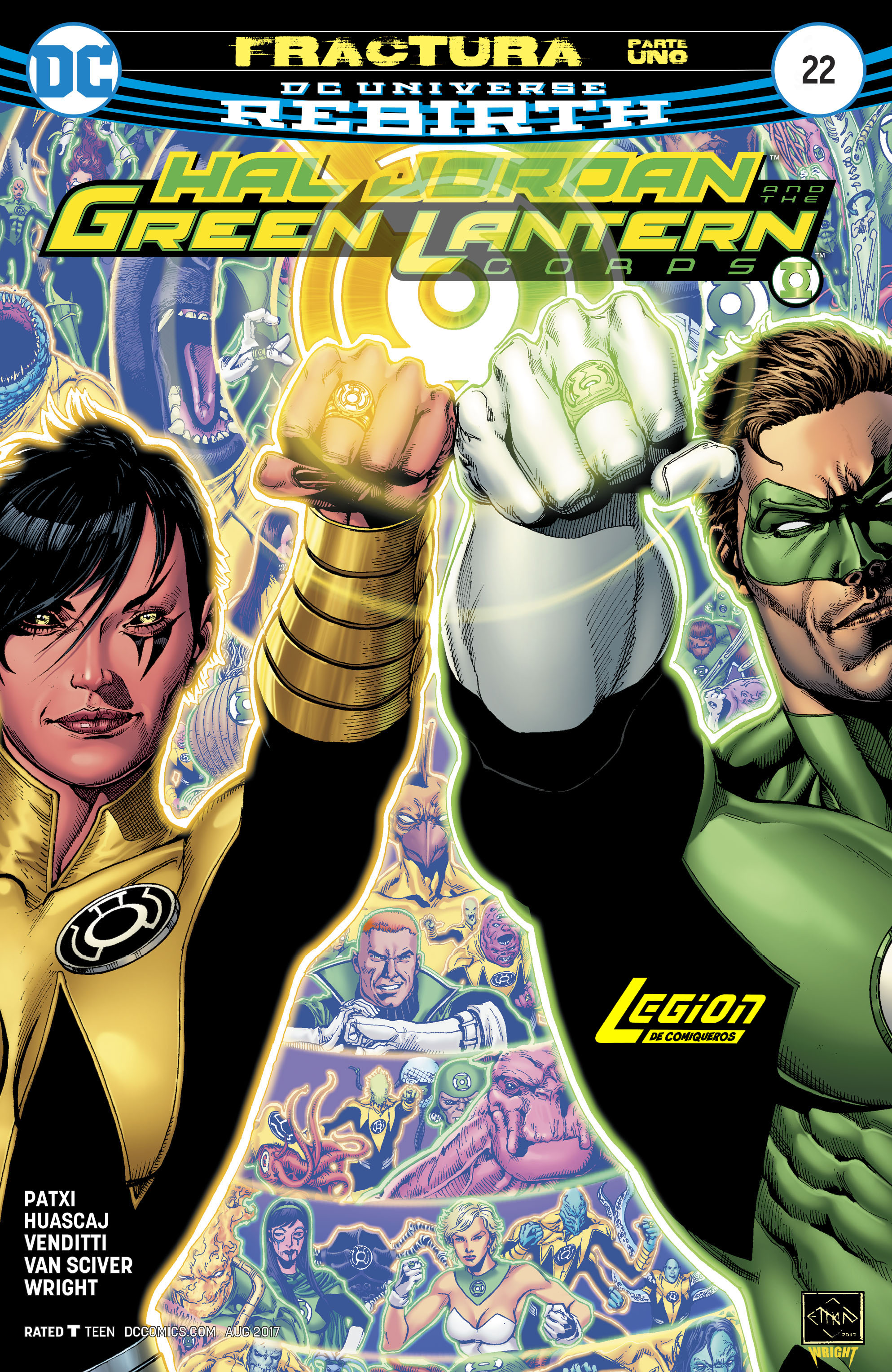 Carátula Hal Jordan and the Green Lantern Corps 22_1