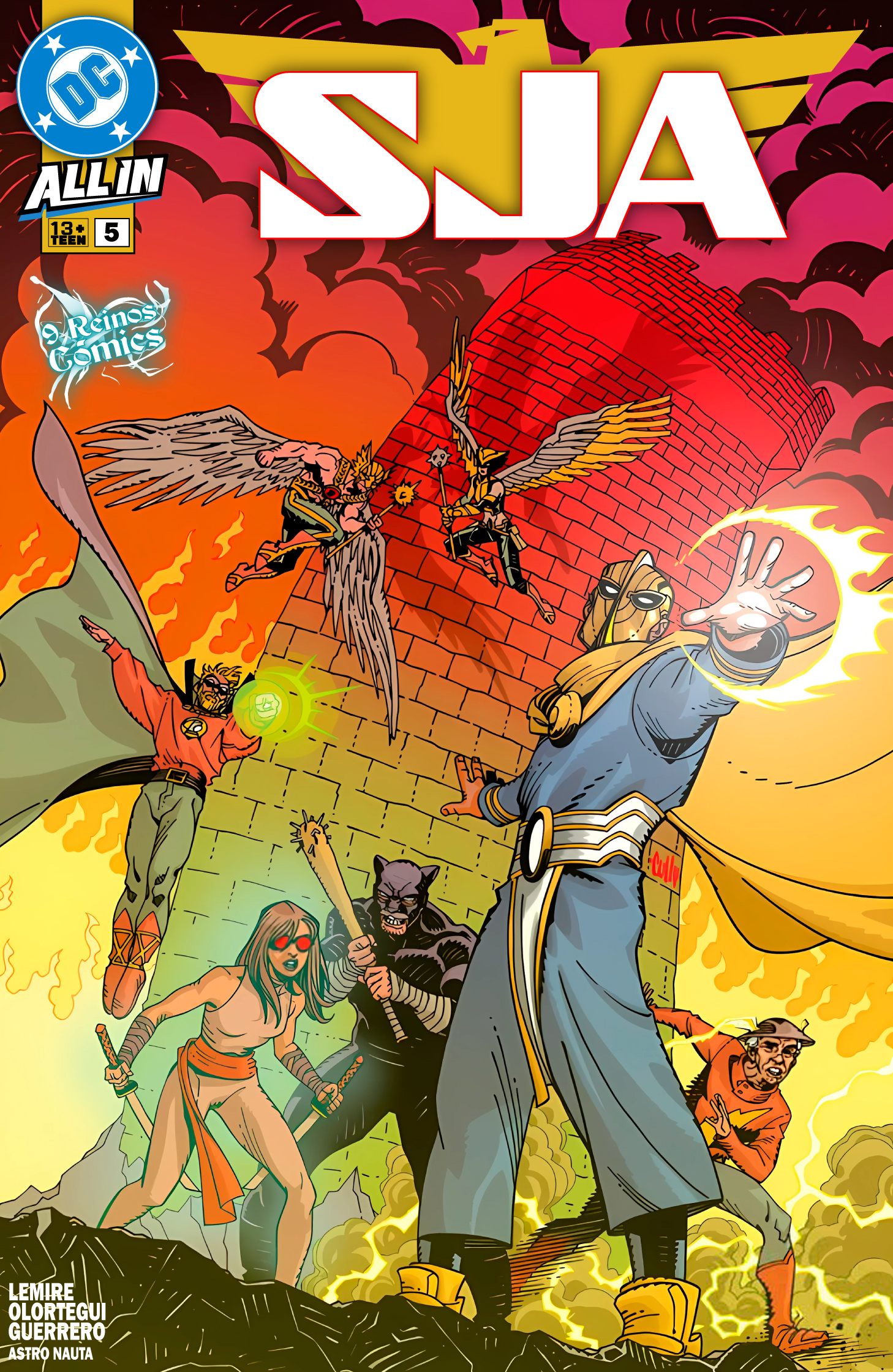 Carátula JSA #05 (Vol.2) [9RC] @Comicverso_1