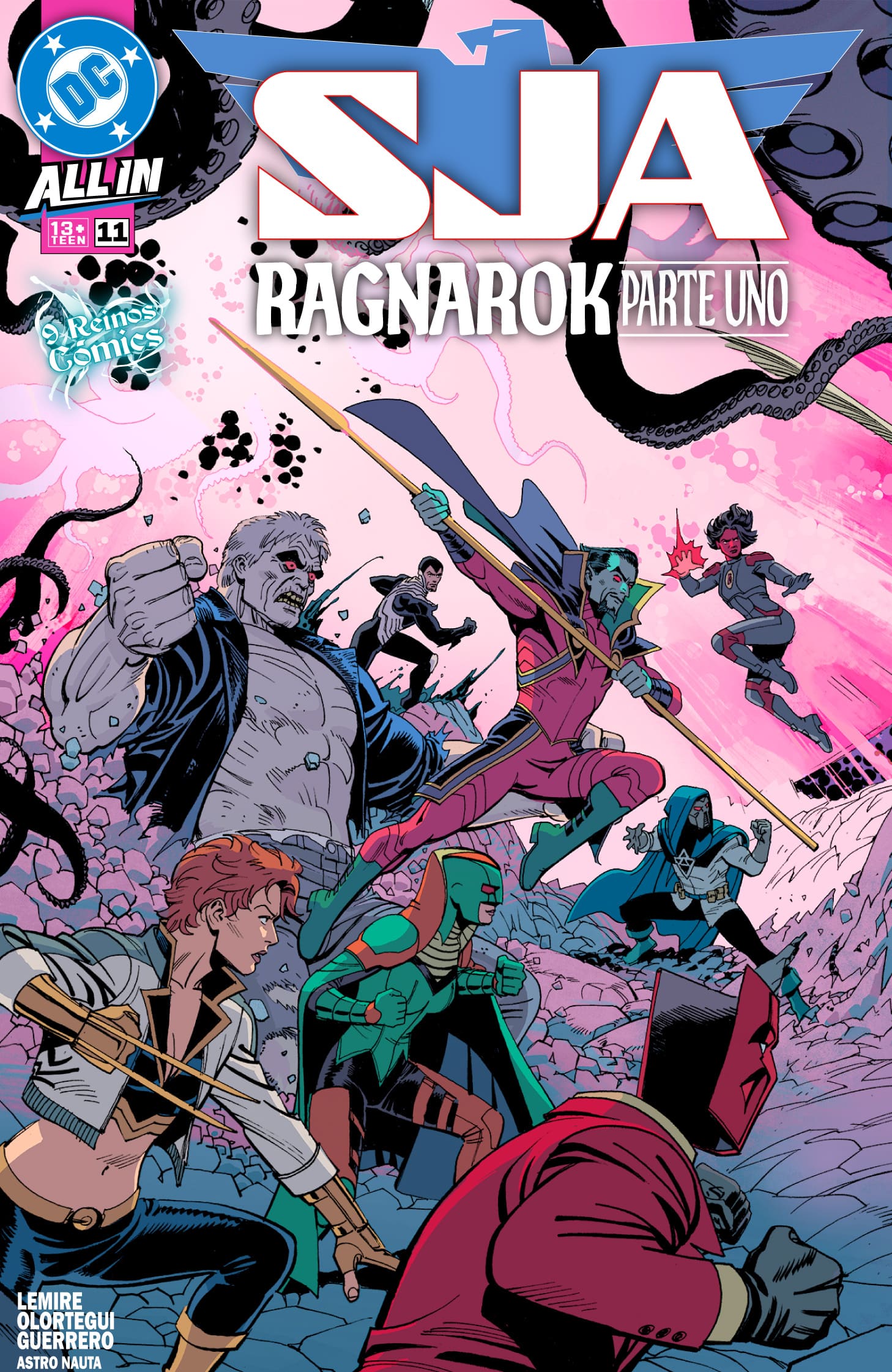 Carátula JSA #11 (Vol.2) [9RC] @Comicverso_1