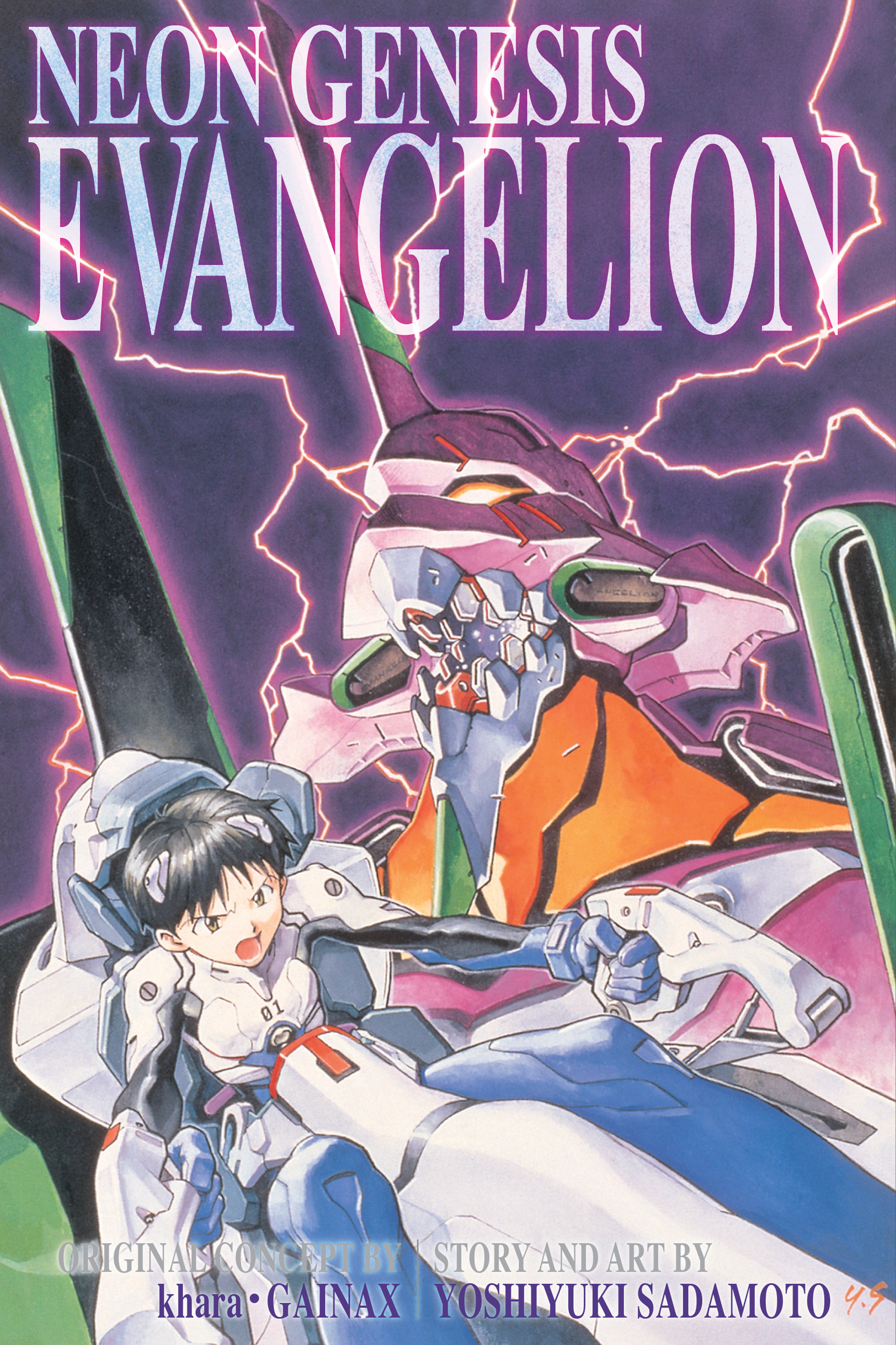 Carátula Neon Genesis Evangelion - Tomo 01.cbz