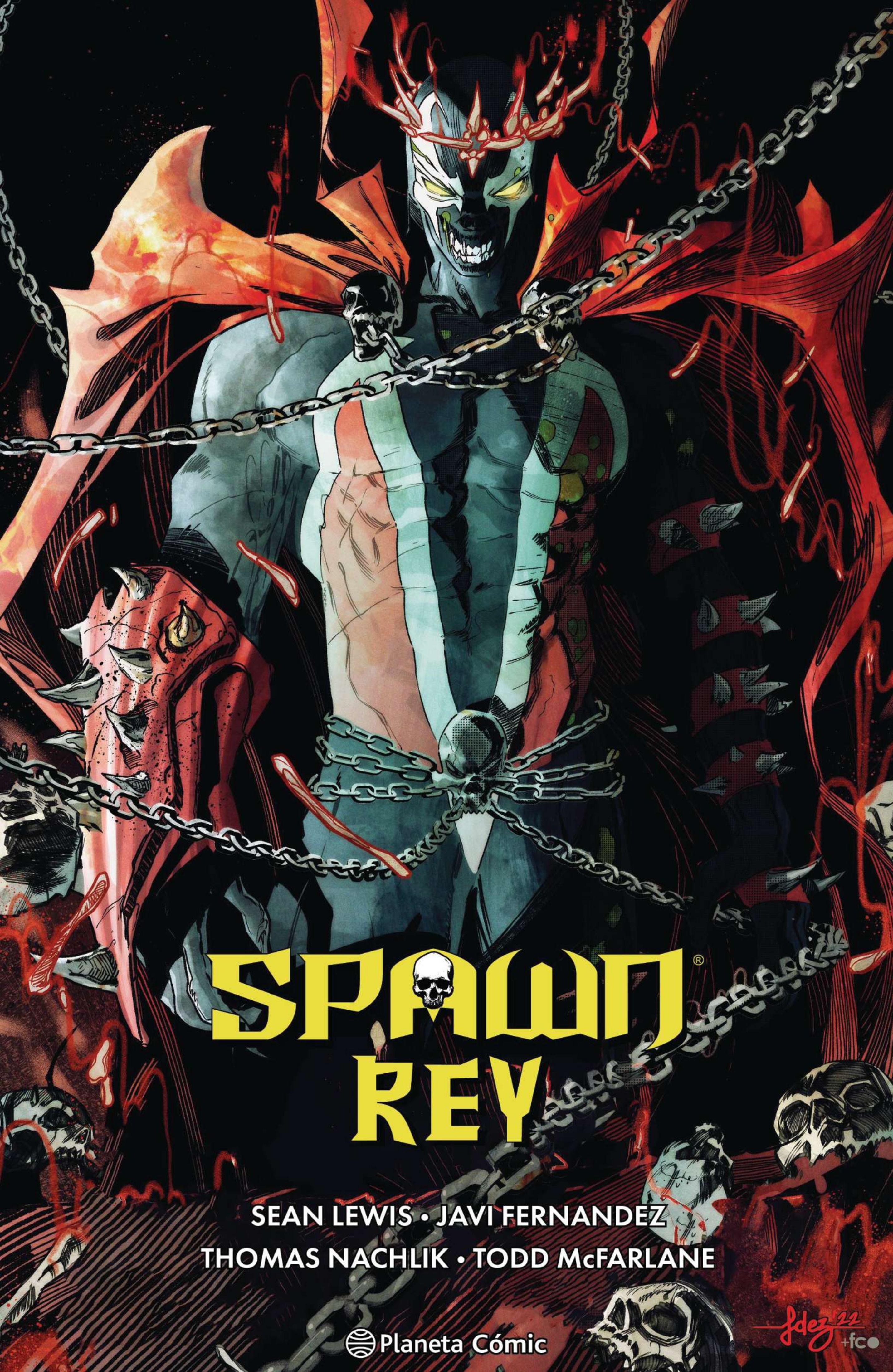 Carátula Spawn Rey - Tomo 2