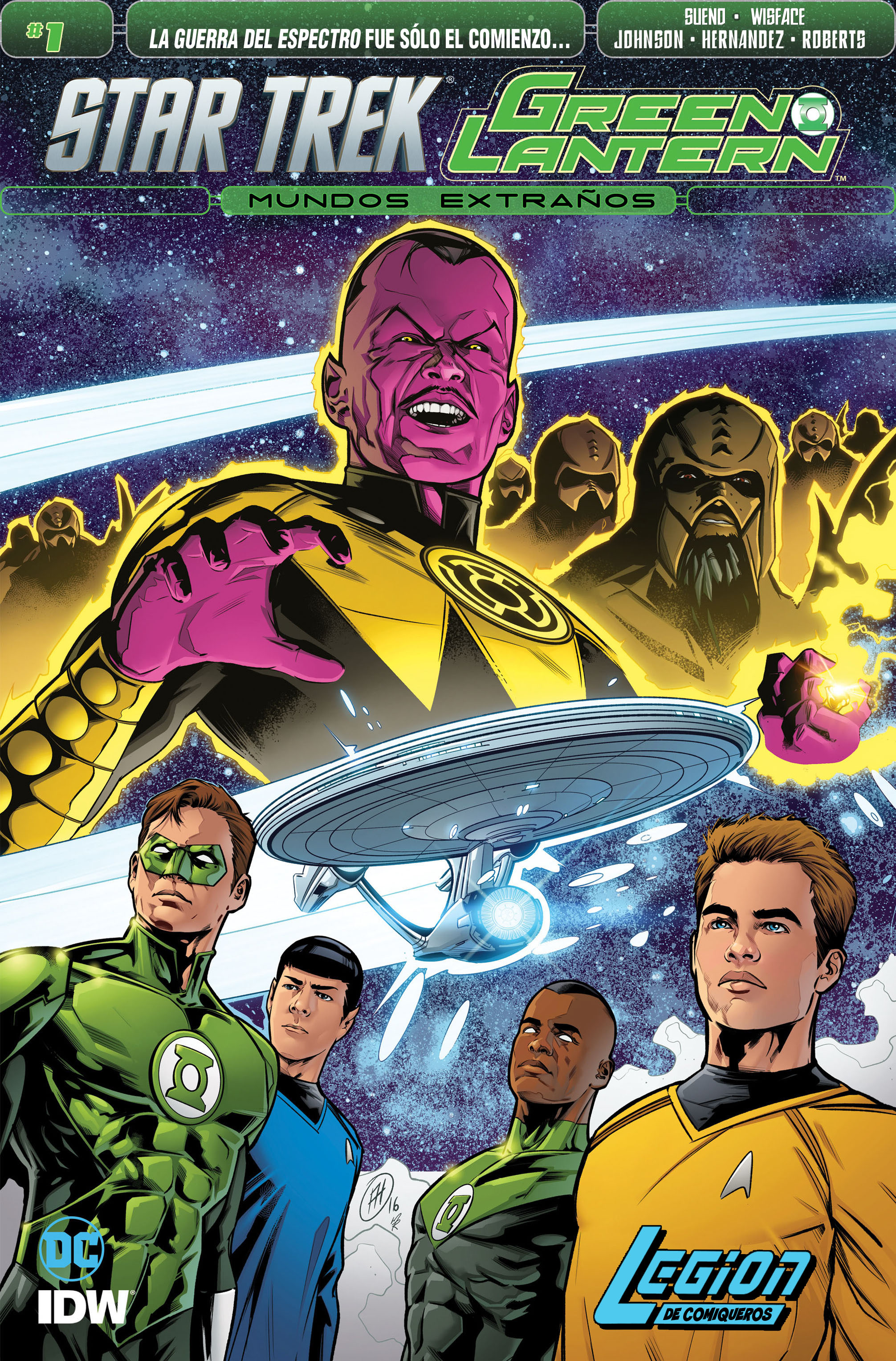 Carátula Star Trek - Green Lantern Vol. 2 1 de 6_1