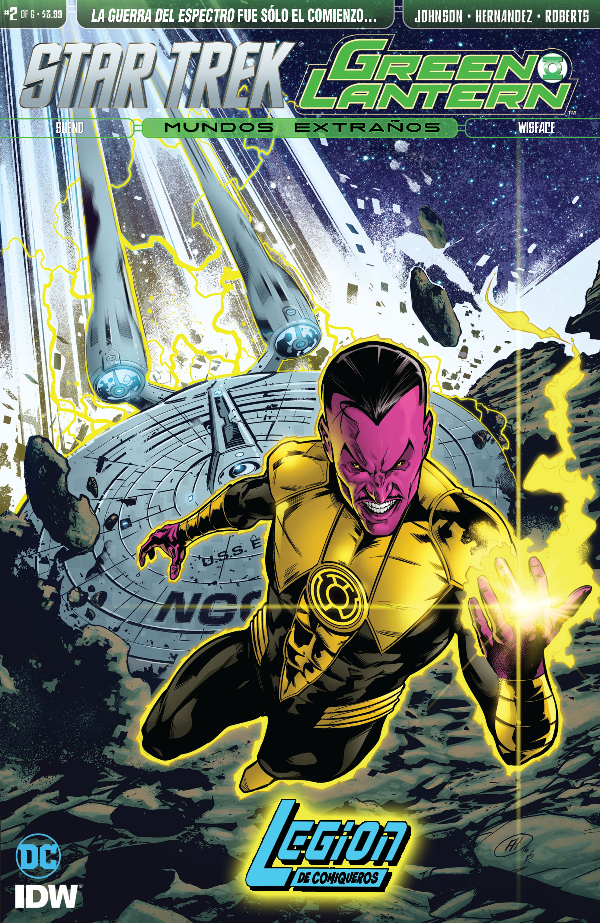 Carátula Star Trek - Green Lantern Vol. 2 2 de 6_1