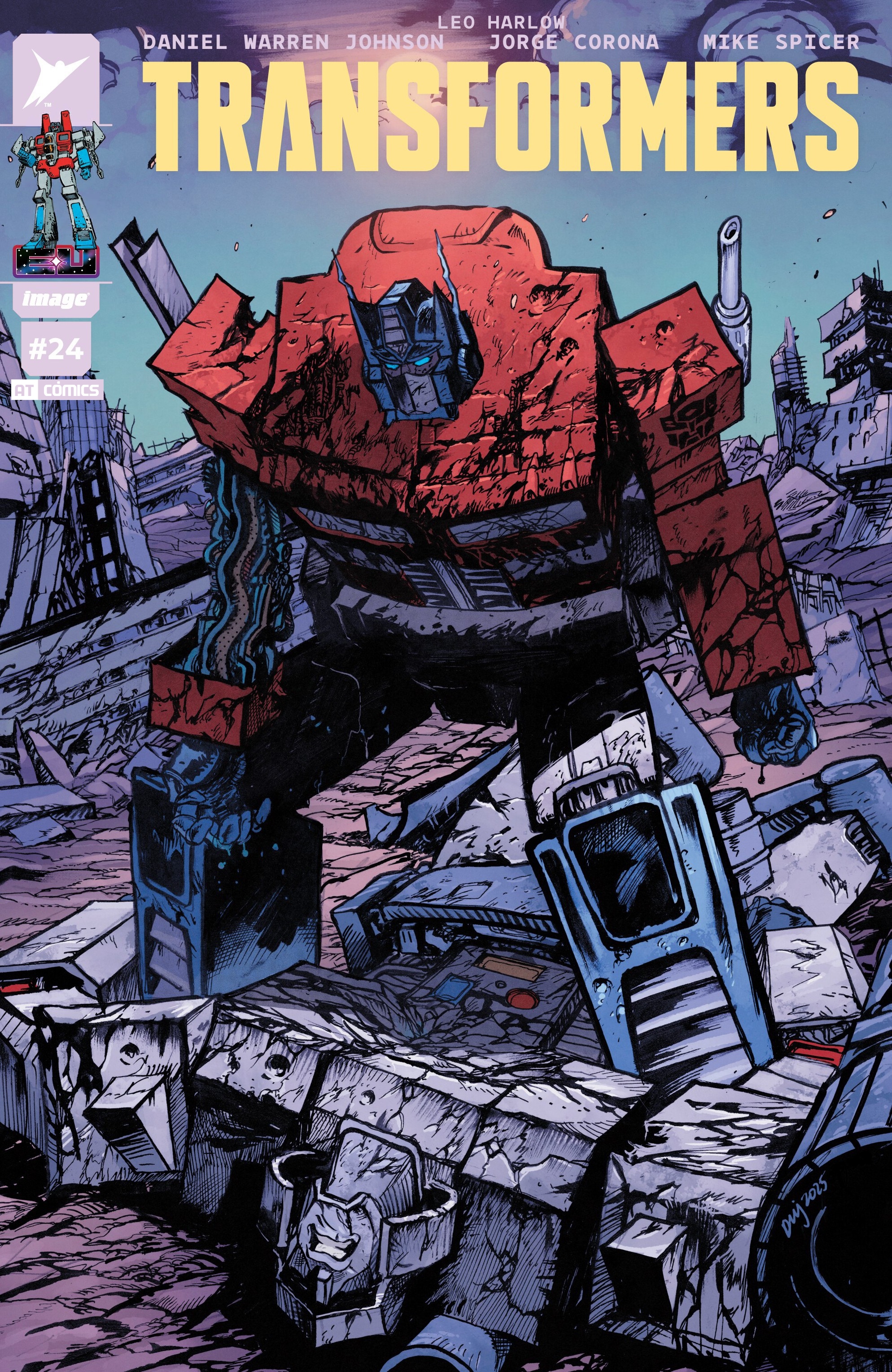 Carátula Transformers #24 [AT-C] @Comicverso