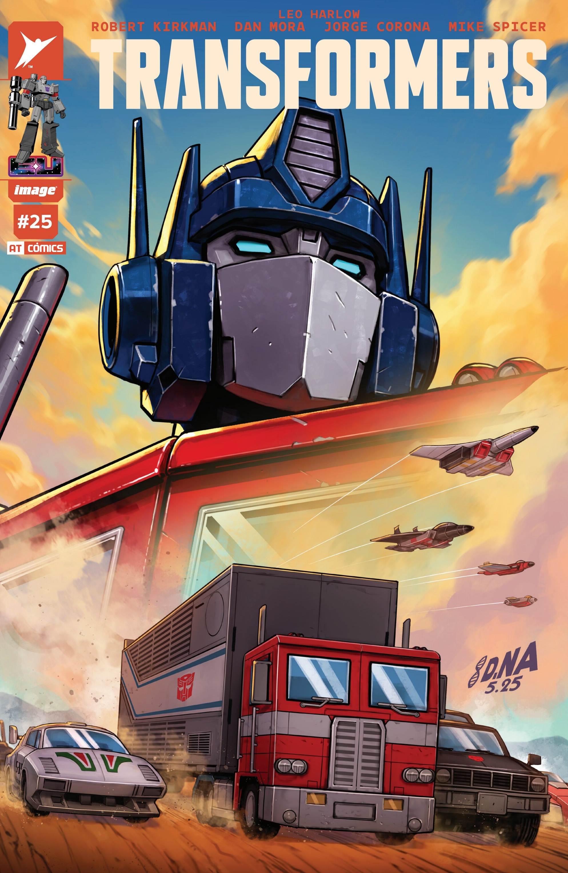 Carátula Transformers #25 [AT-C] @Comicverso