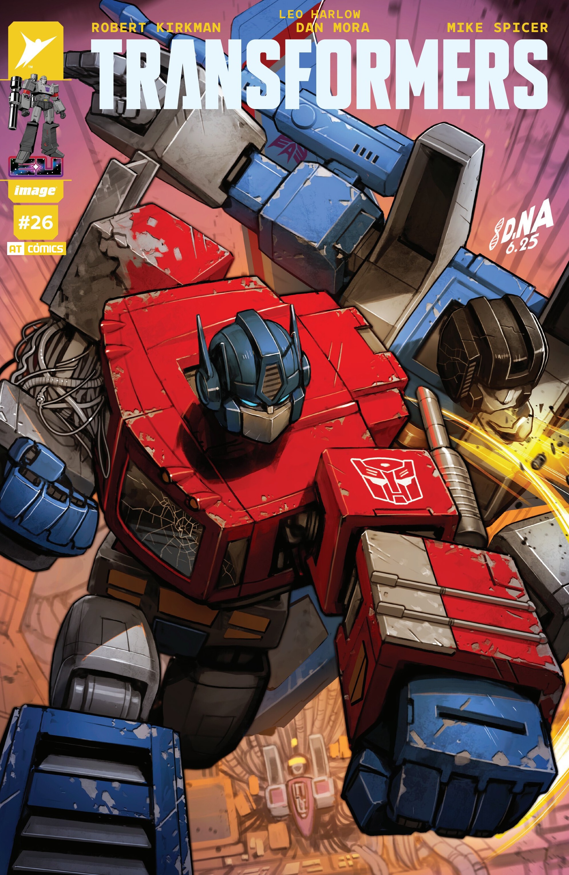 Carátula Transformers #26 [AT-C] @Comicverso