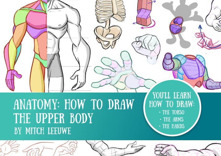 Carátula Anatomy how to draw the Upper body.pdf